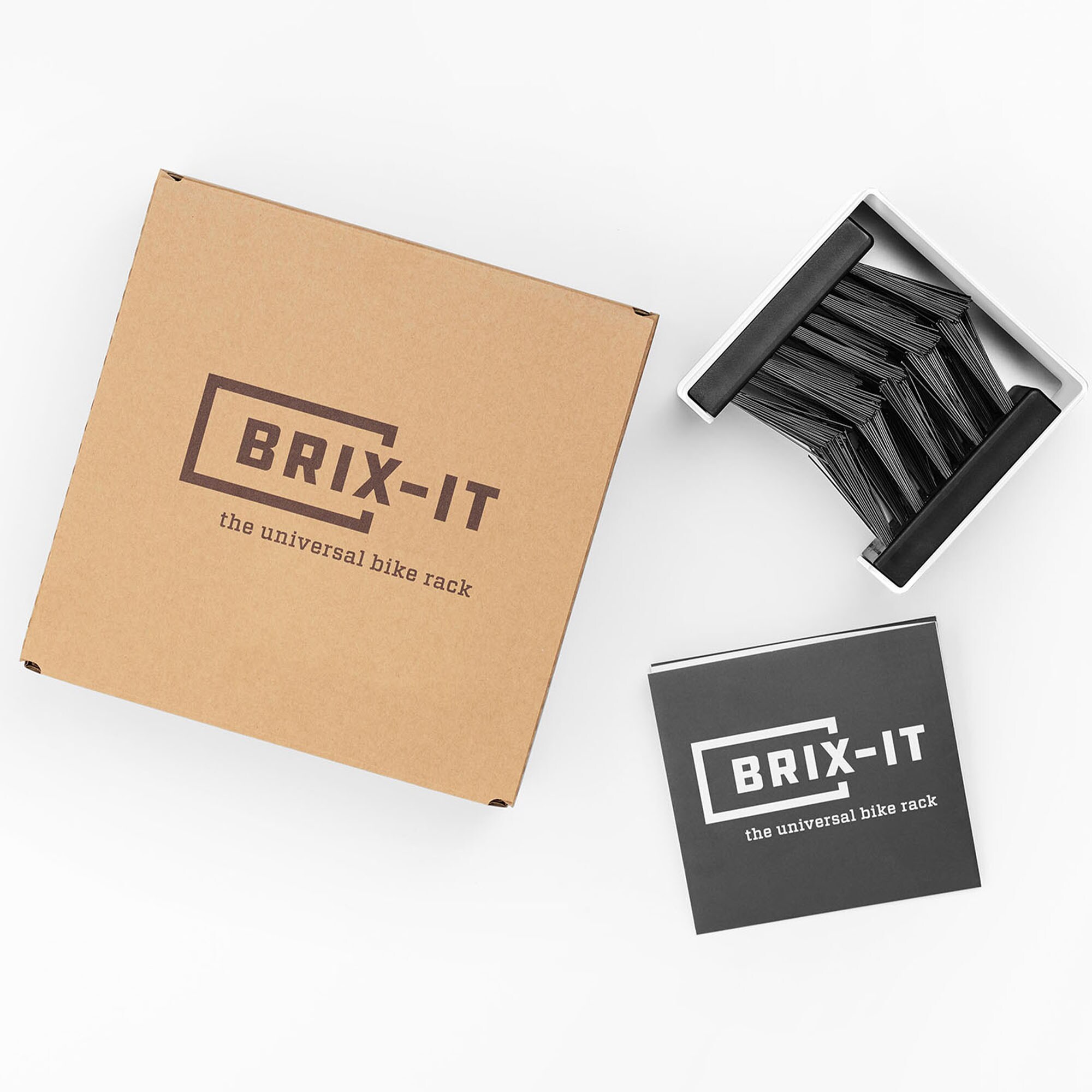 BRIX-IT Fahrrad Wandhalterung f&uuml;r Fahrr&auml;der und E Bikes Fahrradwandhalterung alle Gr&ouml;&szlig;en Fahrradhalterung Wand f&uuml;r Rennrad MTB Kinderrad 