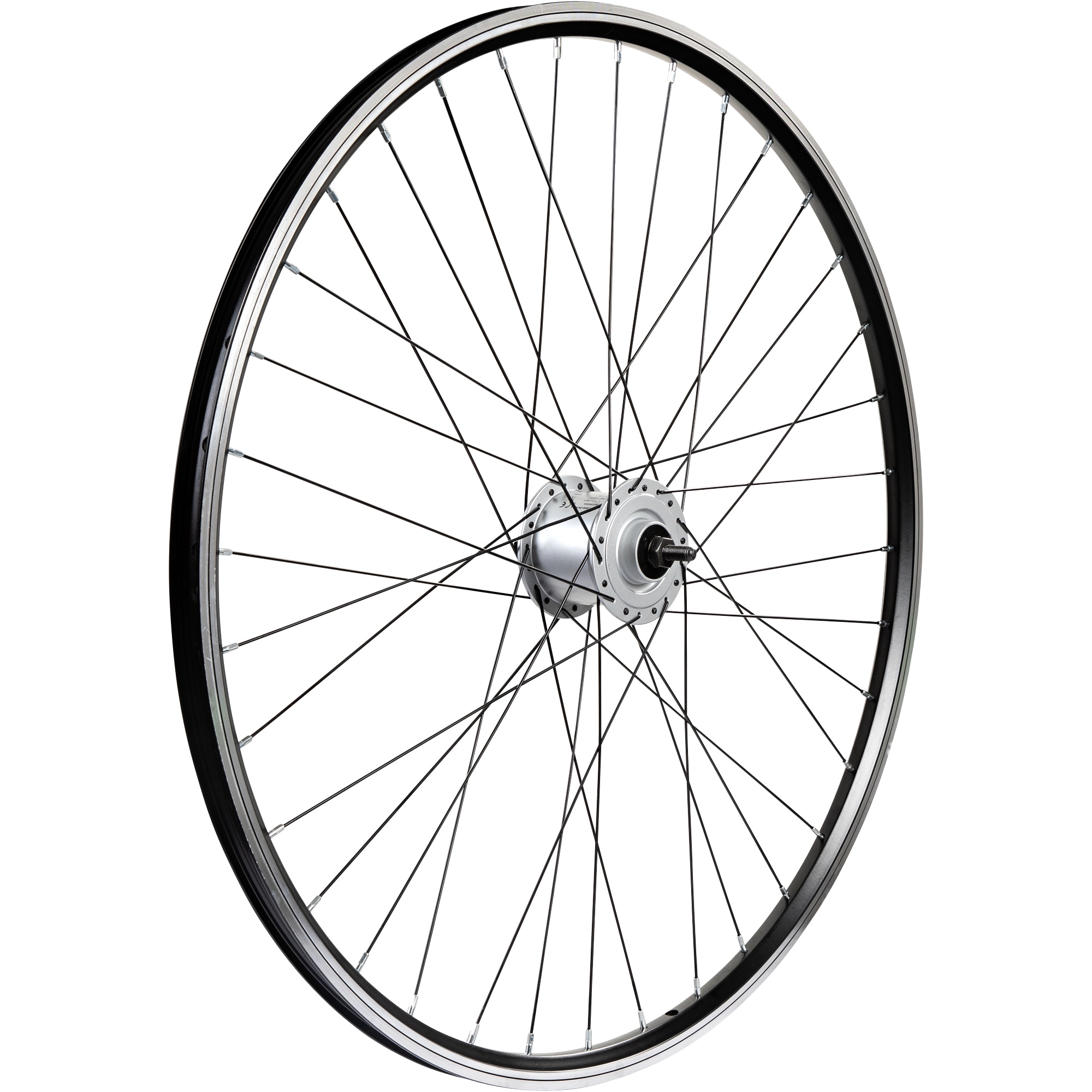 Z&uuml;ndapp Z700 / Agon City Life Vorderrad 28 Zoll 700c Laufrad vorne Felge Nabendynamo Shimano Nexus DH-C3000-3N-NT Alufelge Hohlkammer 