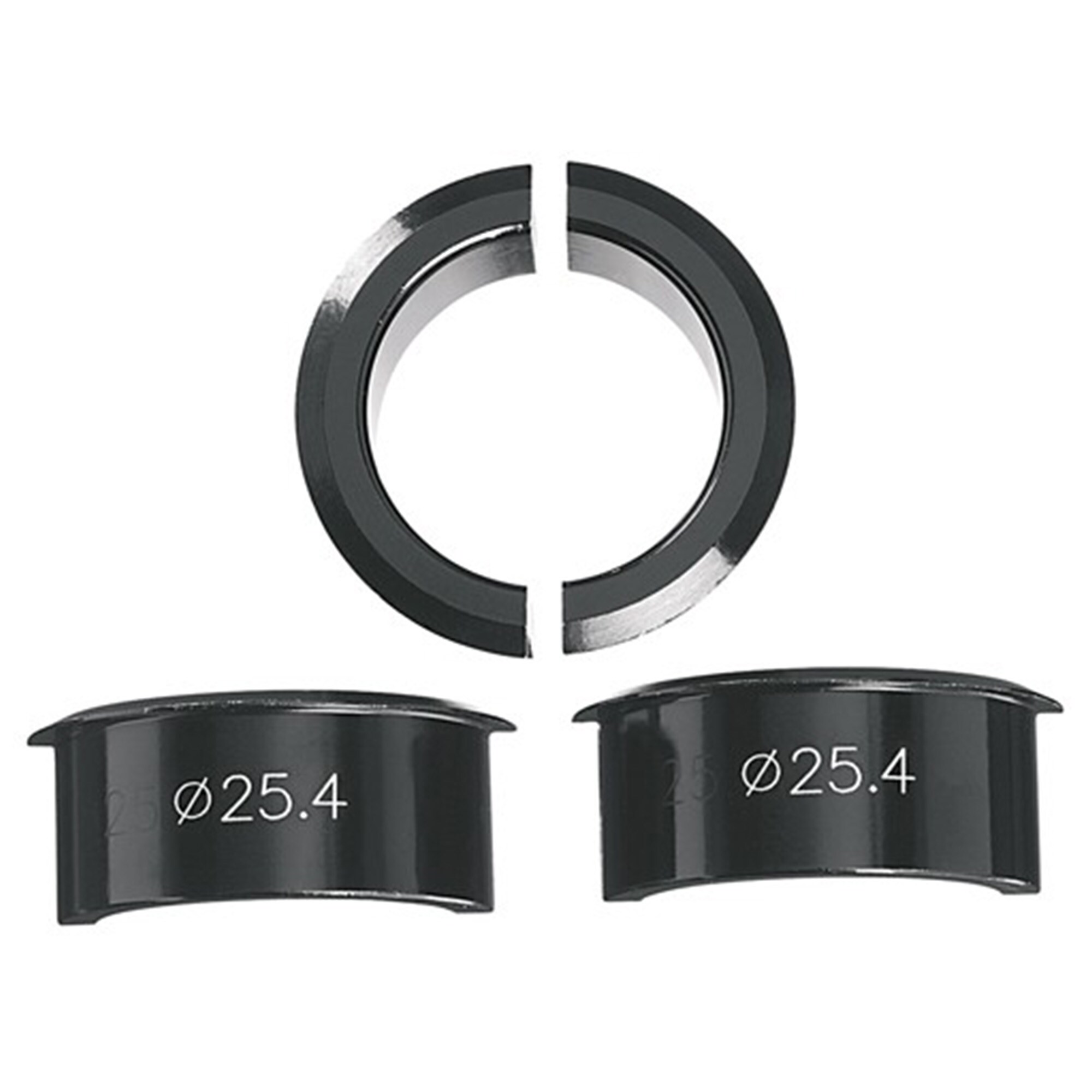 Humpert Ergotec Reduzierh&uuml;lse Vorbau Adapter Lenkervorbau Fahrradvorbau Vorbauadapter Set 