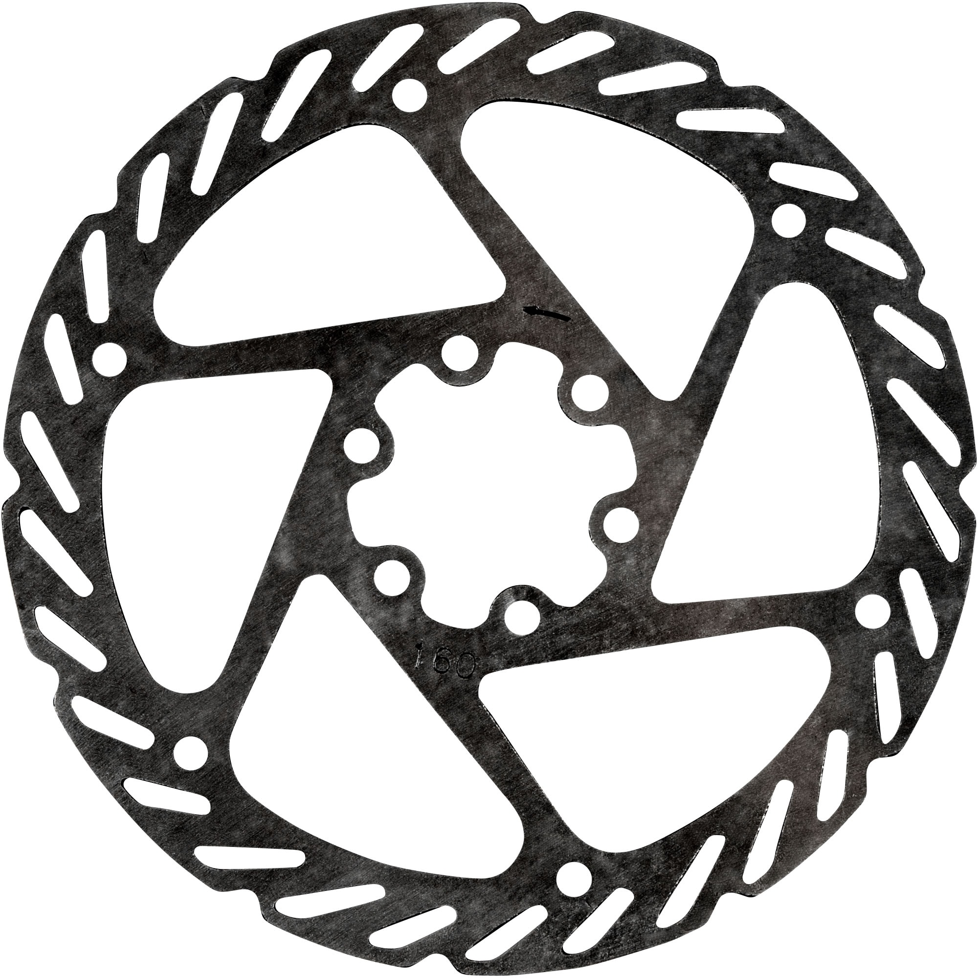 Z&uuml;ndapp Bremsscheibe Z808 Z810 Scheiben Bremse 160 mm Scheibenbremse Fahrradbremse 6 Loch Stahl Fahrrad Bremsen 