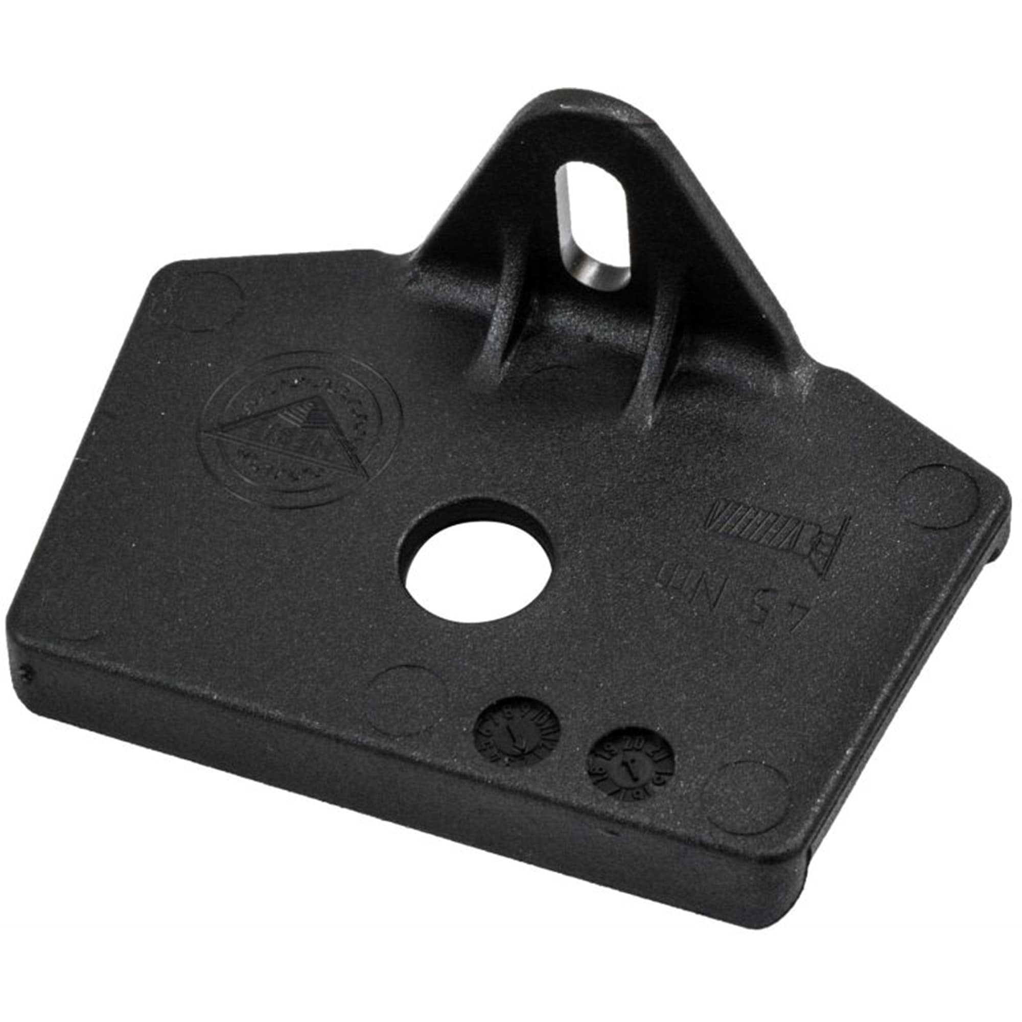 Hebie GFK Adapterplatte f&uuml;r Mittelbaust&auml;nder Fahrradst&auml;nder Montage Adapter St&auml;nder St&auml;nderplatte Platte universal 
