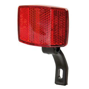 Messingschlager Reflektor StVZO Fahrrad Rückstrahler Fahrradreflektor hinten rot 