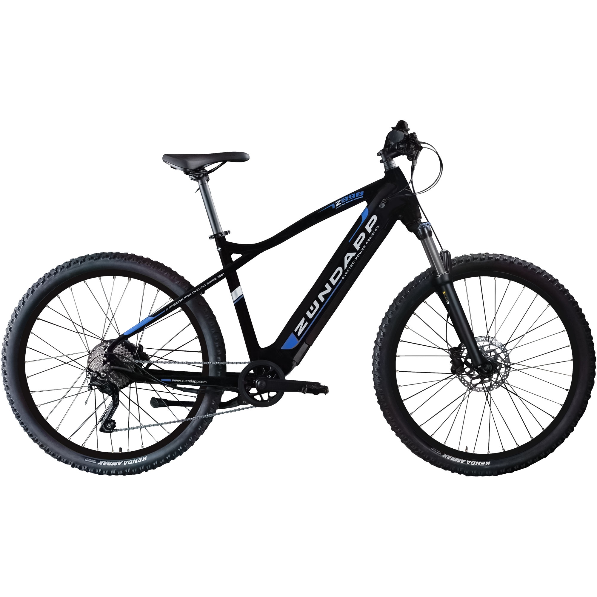 Z&uuml;ndapp Z898 E-Bike E Mountainbike 27,5 Zoll schwarz/blau 
