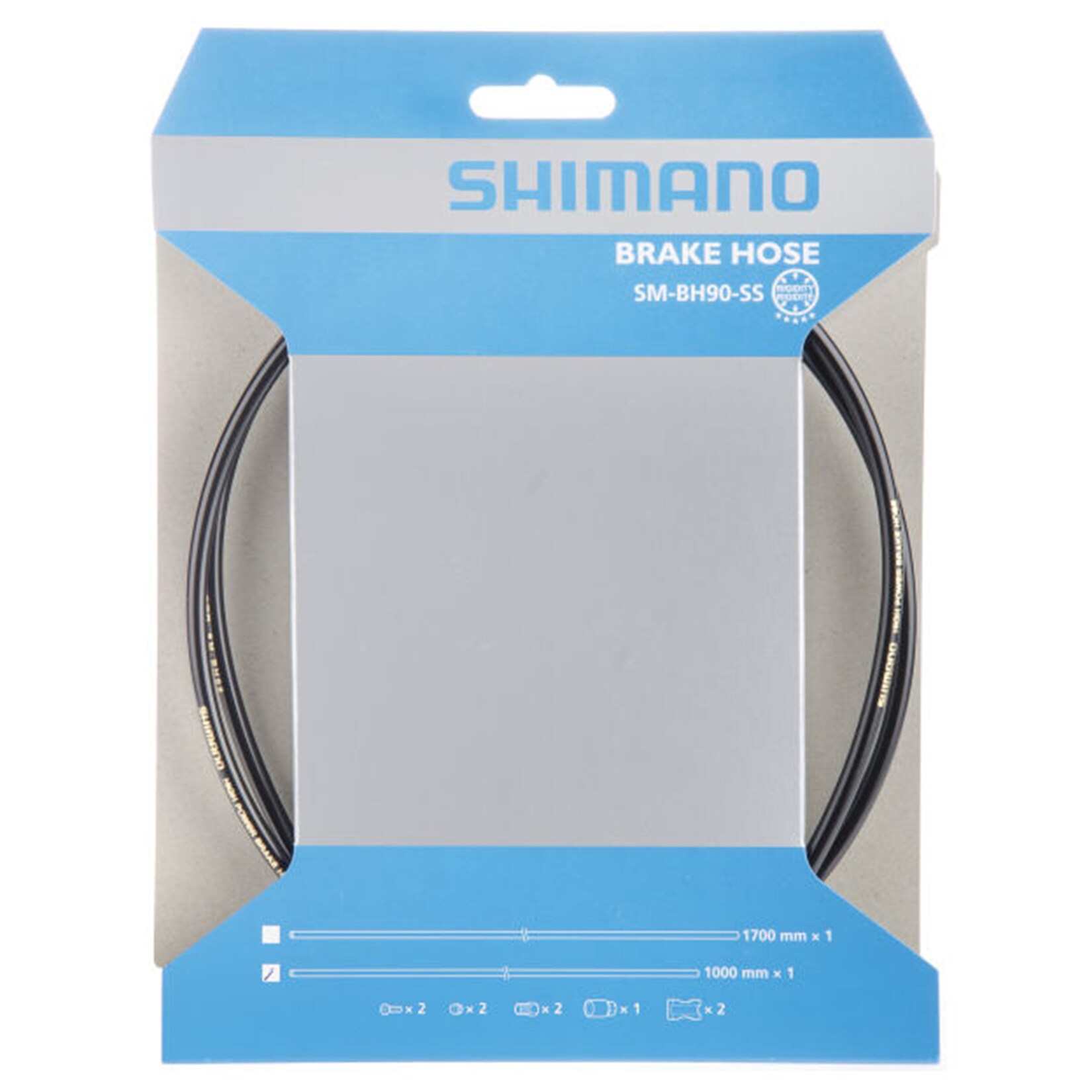 Shimano SM-BJ90-SS Bremsleitung für hydraulische Scheibenbremse Bremsrohr Fahrradbremse Bremsen Set