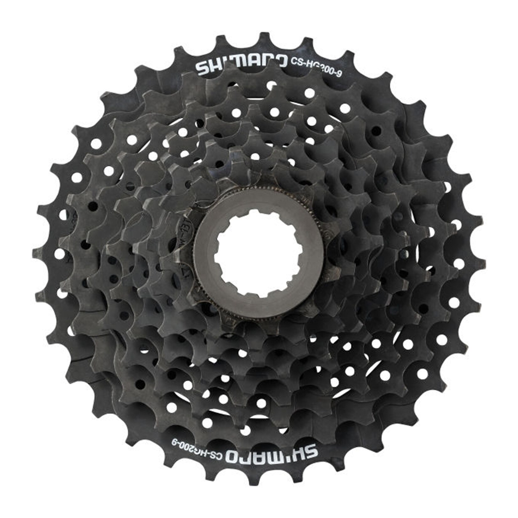 Acera CS-HG200 Kassette 9-fach Zähne Steckkranz Ritzelpaket Steckkassette Fahrradkassette 11 - 34 Zähne