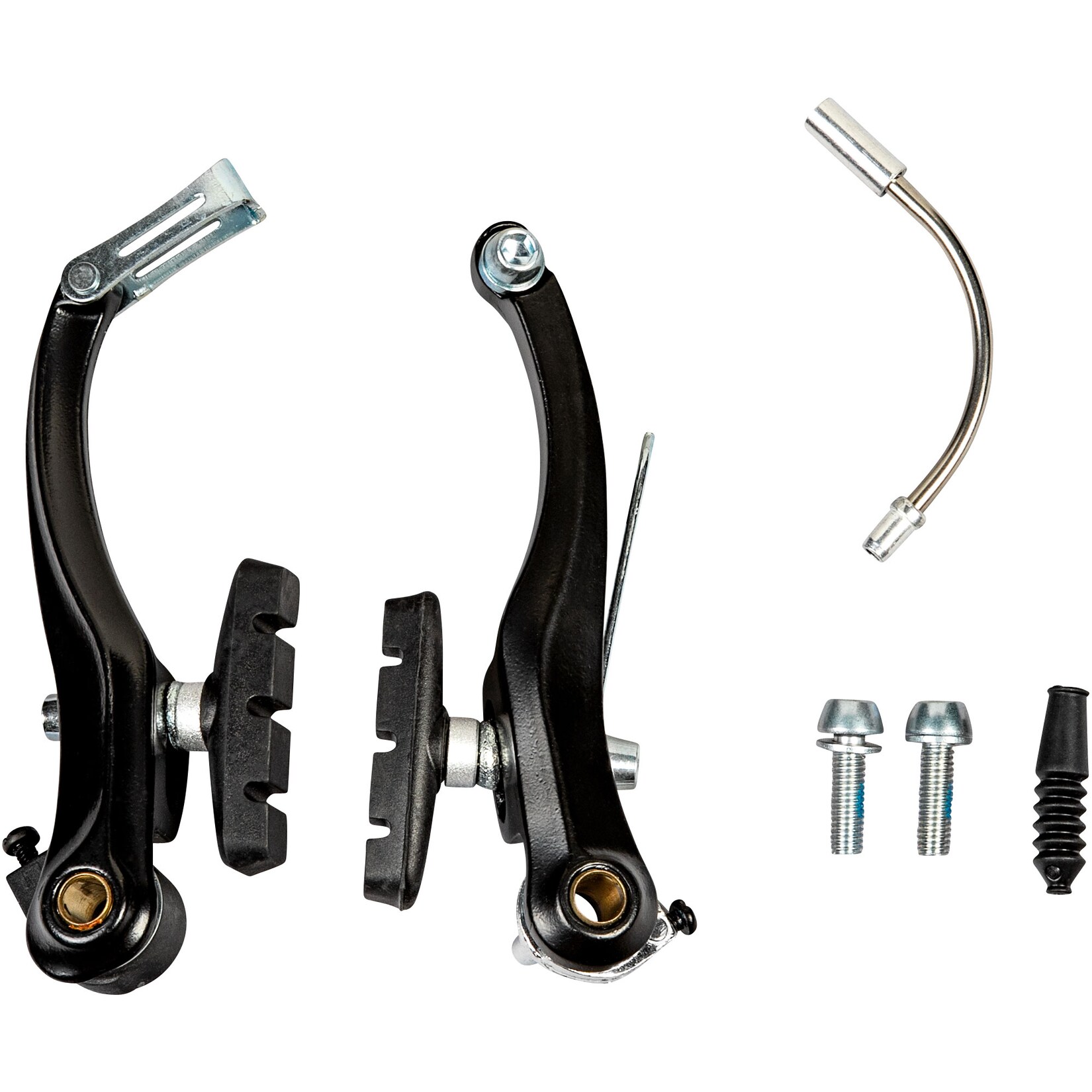 Zündapp Z101 Fahrradbremse V-Brake Alu Fahrrad Bremsen mit Bremsbelägen Felgenbremse Green 1.0 E Bike Klapprad