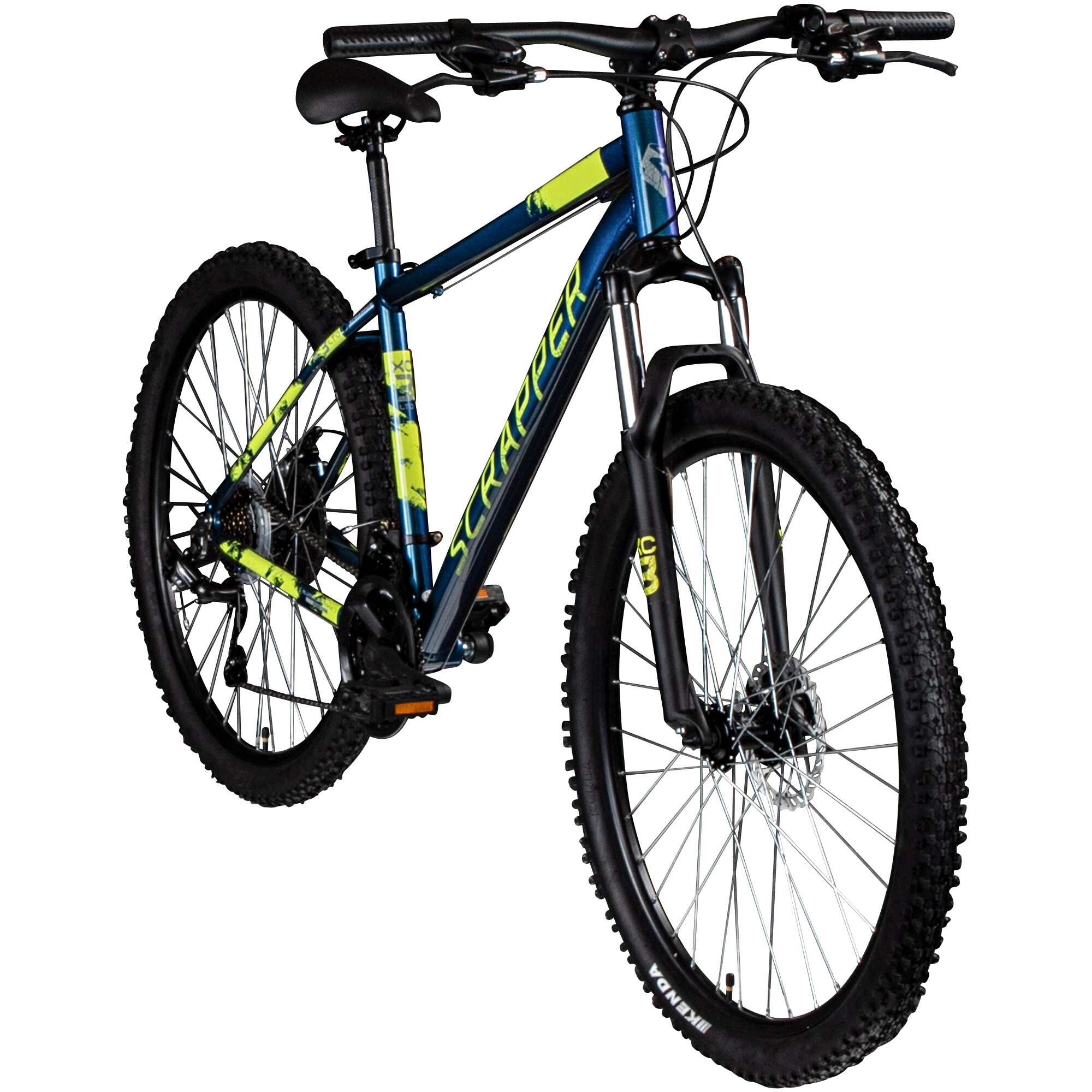 Scrapper 27.5 MTB Mountainbike Hardtail Fahrrad Damen und Herren 170 - 185 cm 