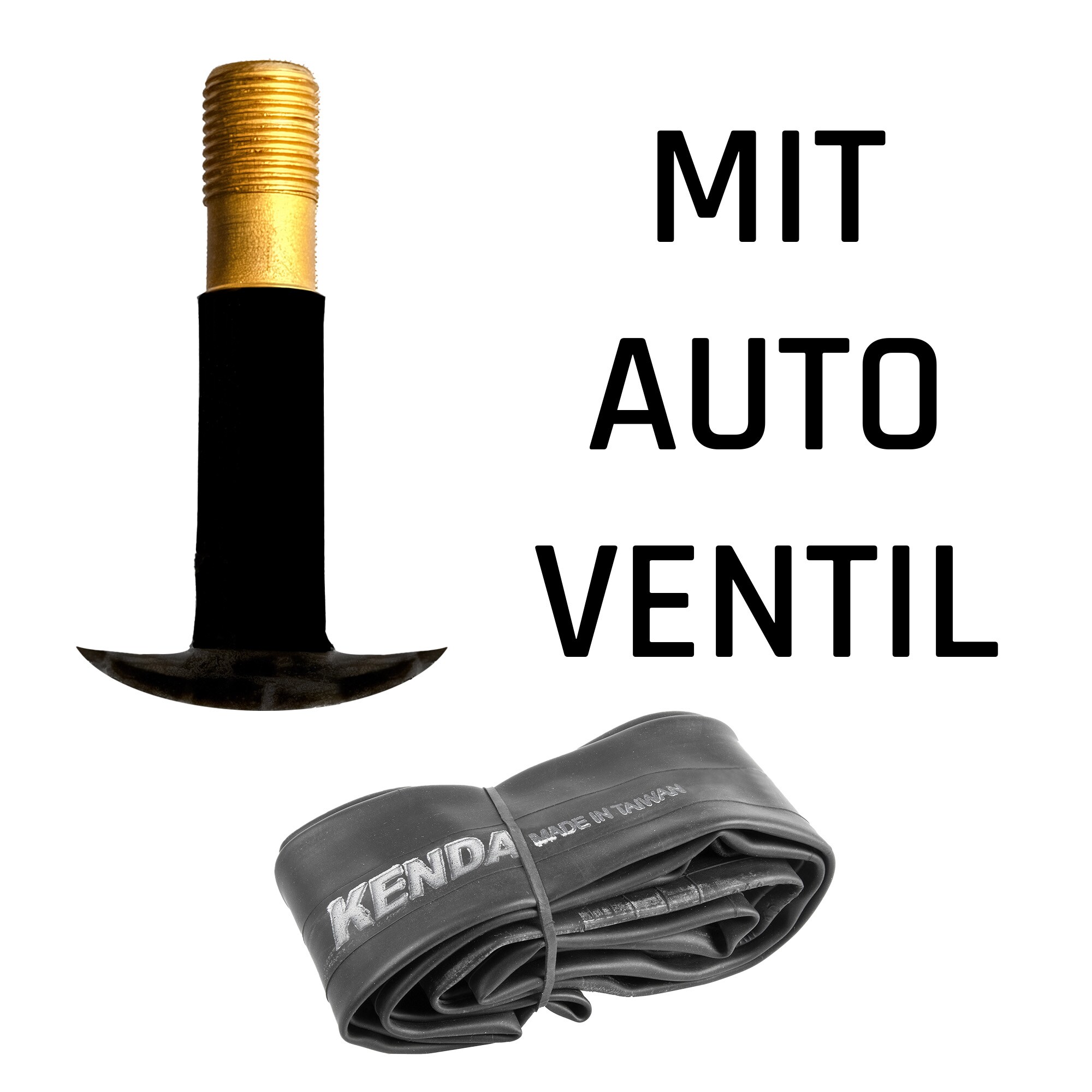 Kenda 12 - 29 Zoll Fahrrad Schlauch Fahrradschlauch Fahrradschl&auml;uche AV DV FV Autoventil Schraderventil Franz&ouml;sisches Ventil Sclaverand Dunlop universal Schlauch 