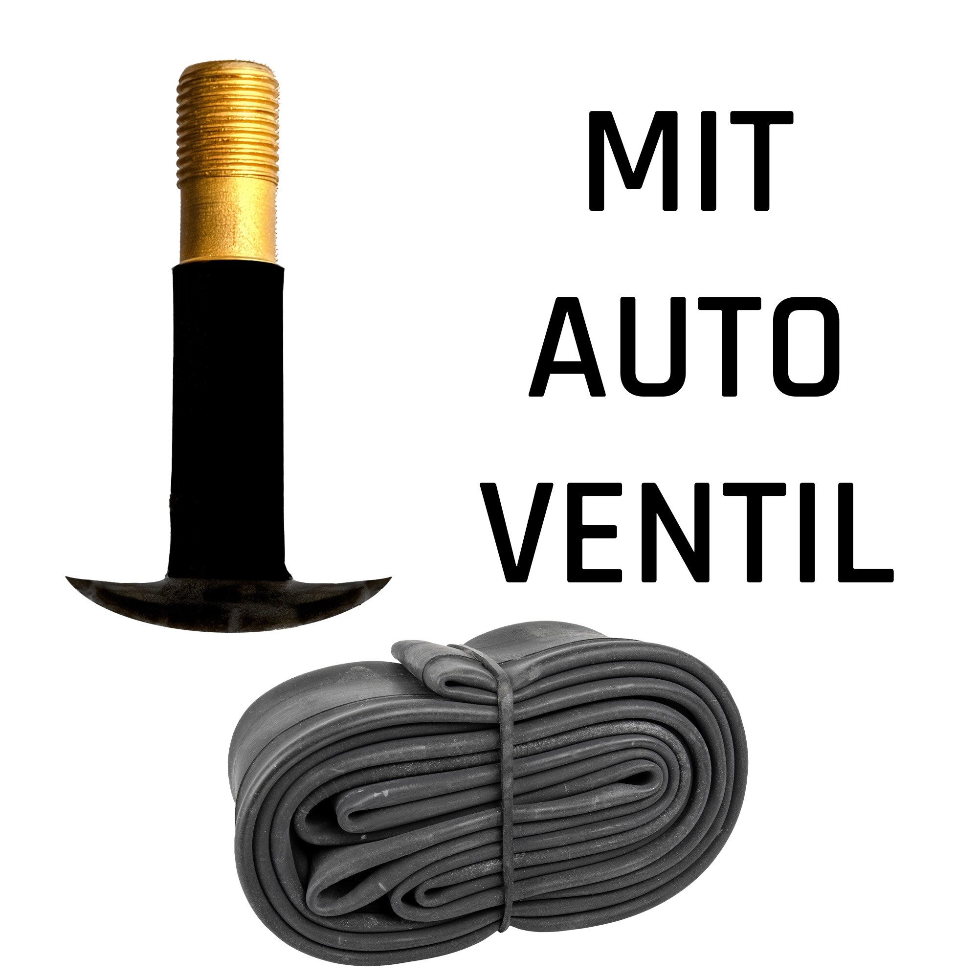 Kujo Fahrradschlauch universal Fahrrad 1 Schlauch 700c x 28c - 45c AV 