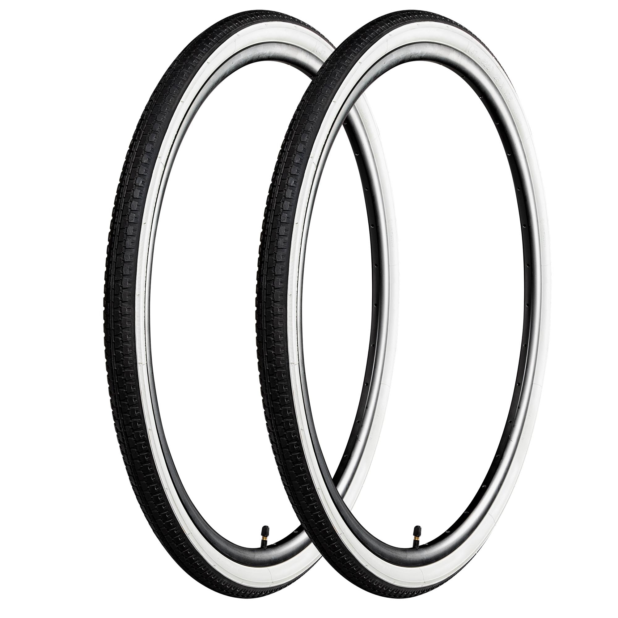 Kenda K-121-011 Fahrradreifen mit Sidewall 2 Reifen 28 x 1,75 schwarz/wei&szlig; 