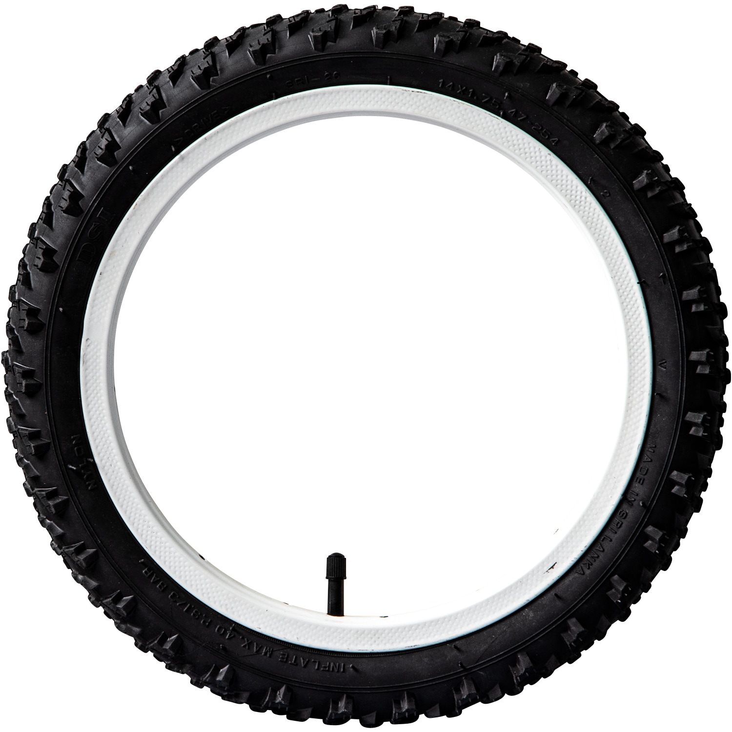 DSI Fahrradreifen MTB mit oder ohne Schlauch AV FV Fahrrad Reifen 14 - 29 Zoll Fahrradschlauch Jugendrad Mountainbike mit Stollenprofil 