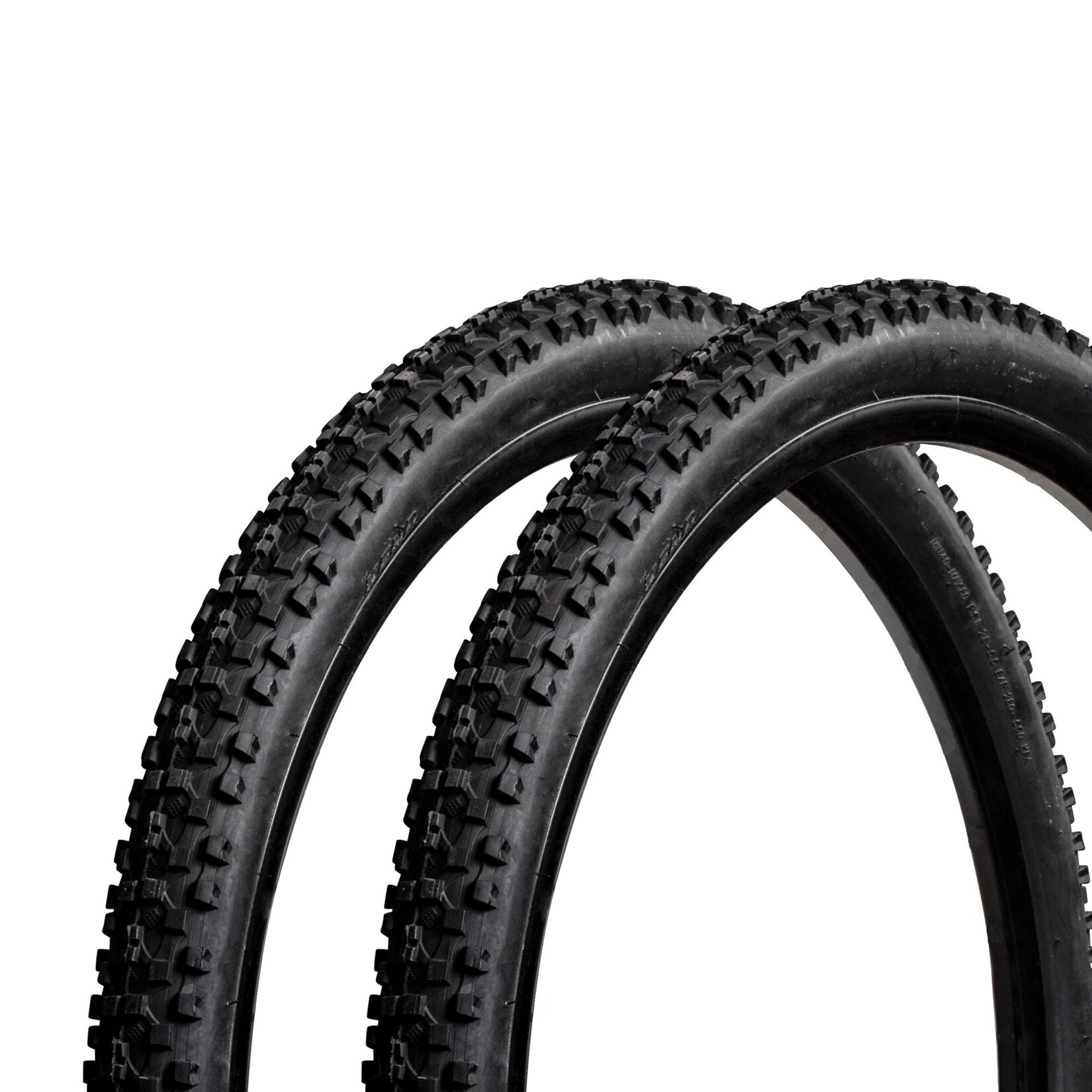 Fahrradreifen für Mountainbike Fahrrad 2 Reifen 29 x 2,10" schwarz