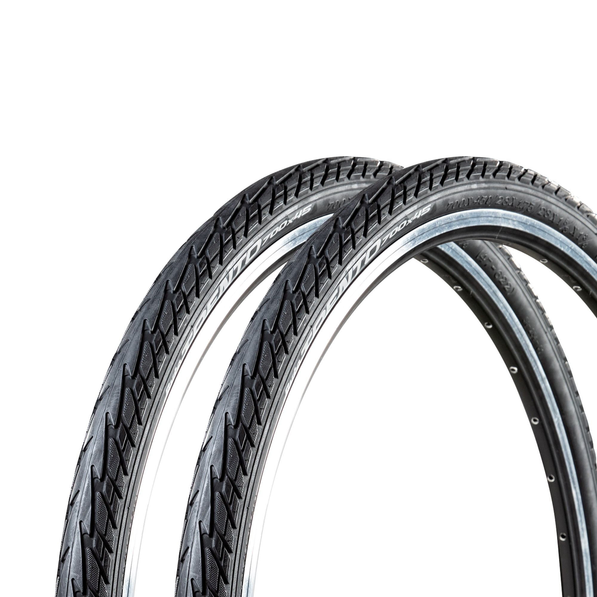 Deli Tire Byte Trento Fahrradreifen 28" x 1,75" City Trekking Fahrrad 2 Reifen 