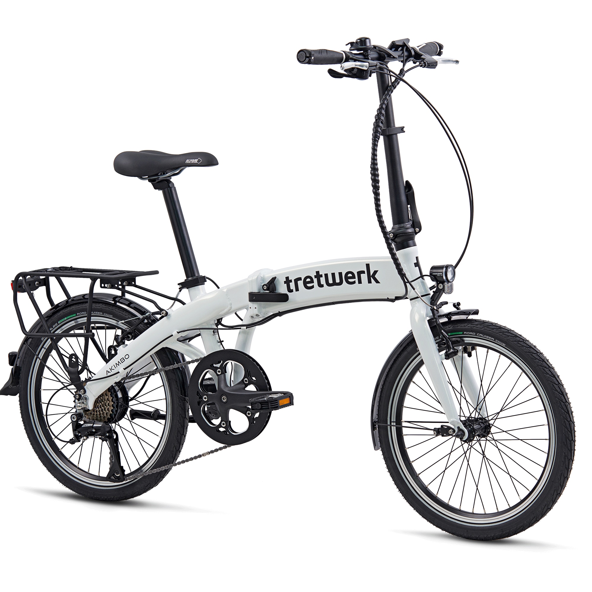 Tretwerk Akimbo E Bike 20 Zoll Klapprad Elektrofahrrad 360Wh 155 - 190 cm 