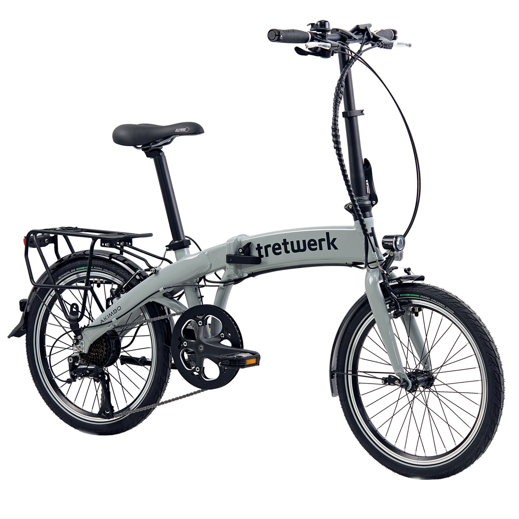 Akimbo E Bike 20 Zoll Klapprad Elektrofahrrad 360Wh 155 - 190 cm