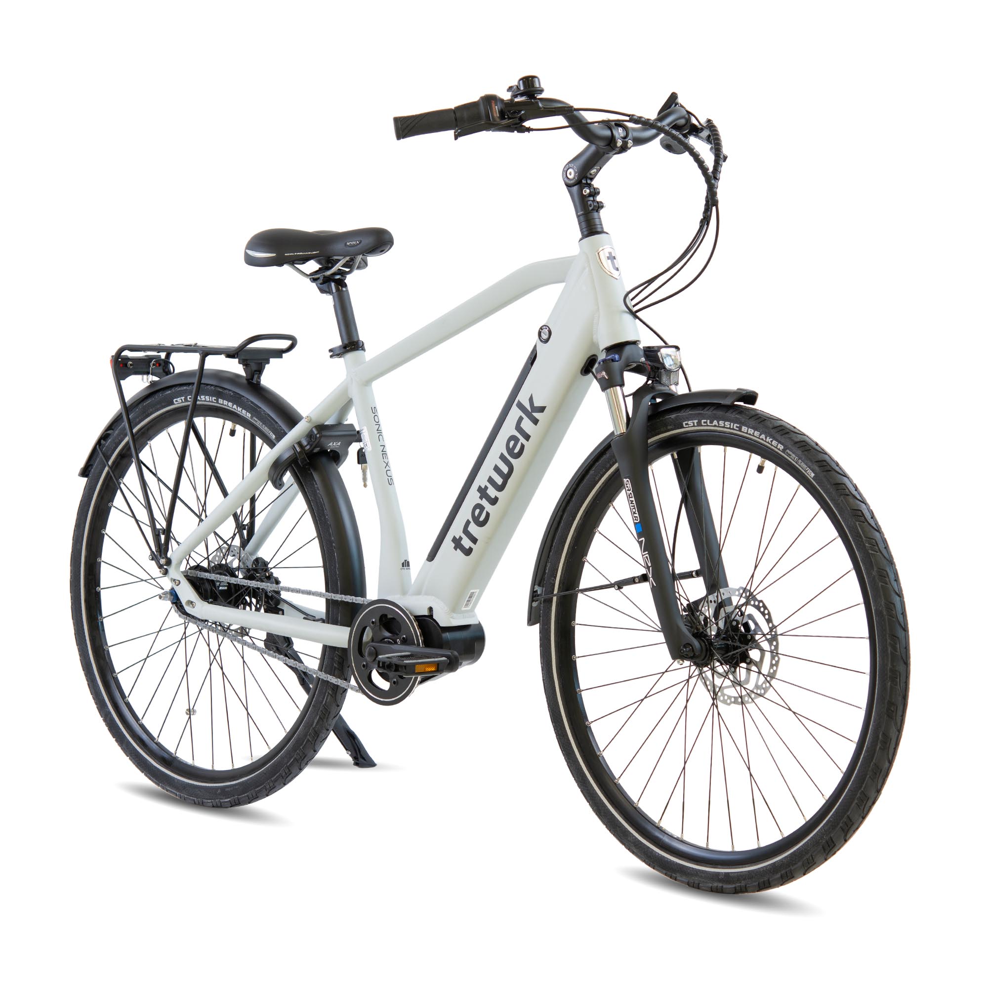 Tretwerk Sonic Nexus E Bike 28 Zoll Trekkingrad Damen Herren Elektrofahrrad 