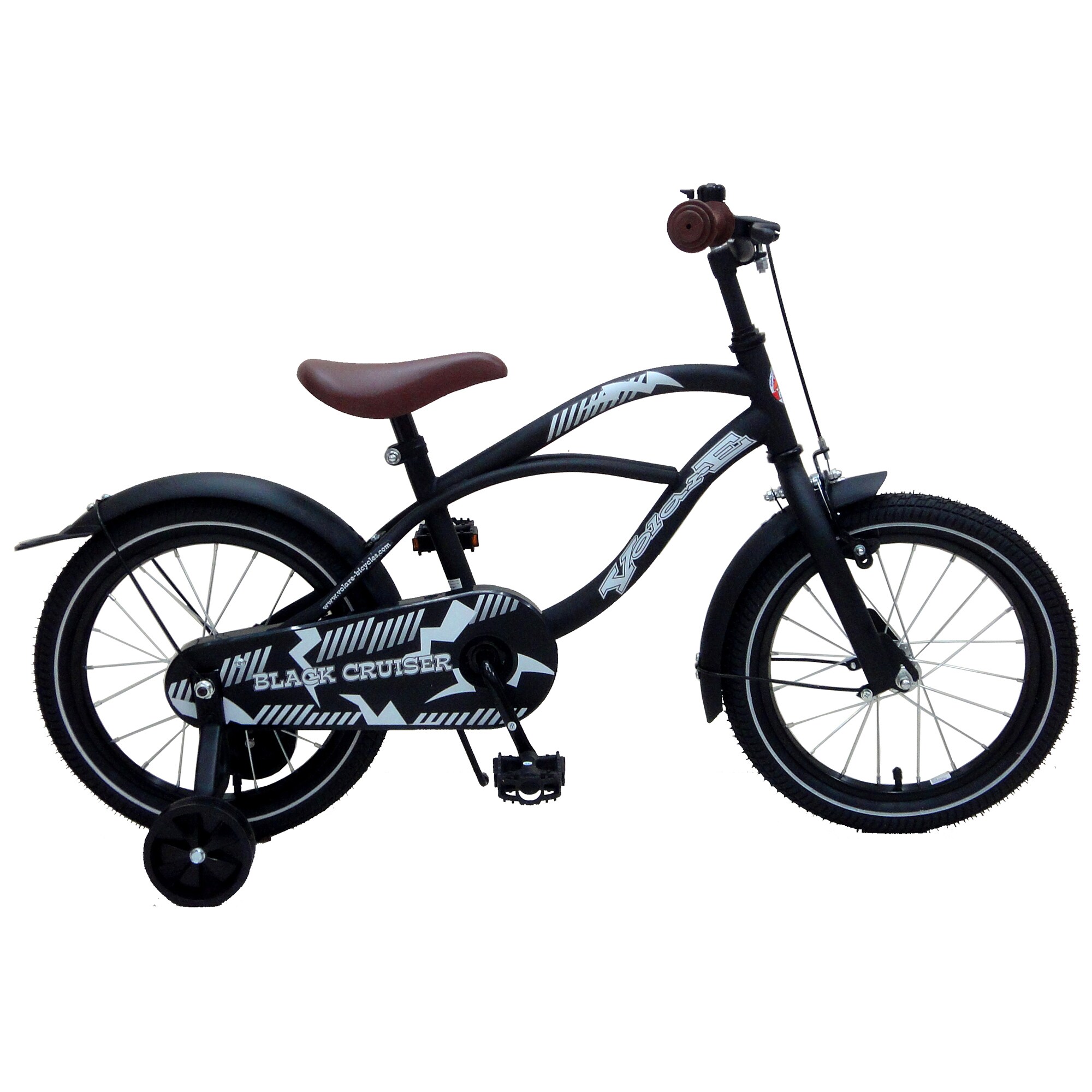 Volare Black Cruiser Kinderfahrrad 16 Zoll Mdchen Jungen Fahrrad ab 4 - 6  Jahre Gre 104 - 110 cm bei Marktkauf online bestellen