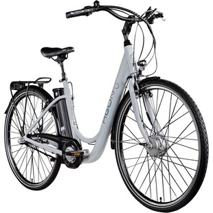 Agon Aurora 28 Zoll E-Bike 28 Zoll Citybike bis 115 km Damen Herren 150 - 175 cm Pedelec Elektrofahrrad 3 Gang und Beleuchtung StVZO 