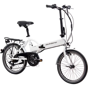 Schiano E-Sky E Bike Klapprad 20 Zoll Pedelec 280Wh Elektrofahrrad 7 Gänge E Fahrrad Klappfahrrad Faltrad 