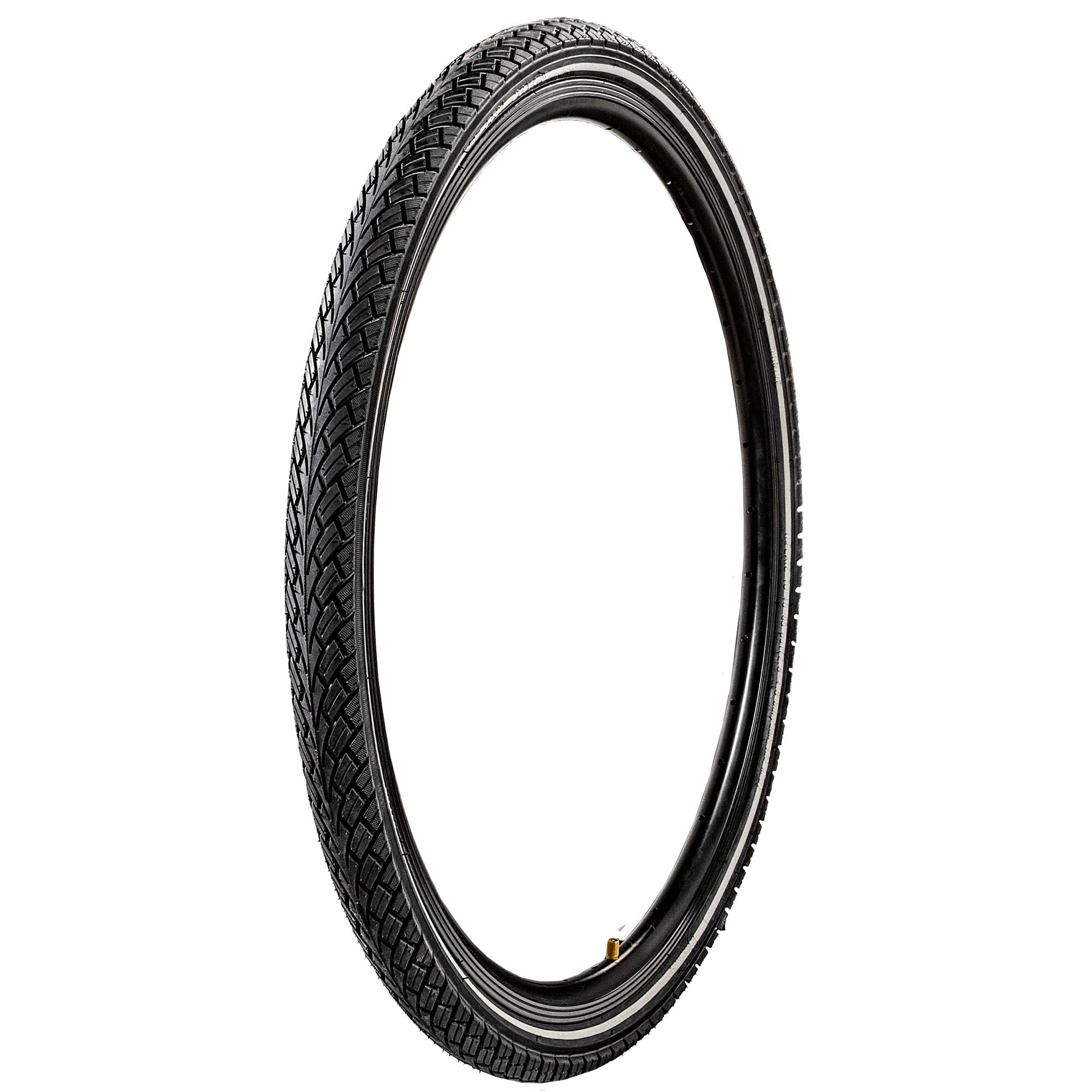 Z&uuml;ndapp Fahrradreifen Trekking City 1 Reifen schwarz Reflex 26 x 1,75" 