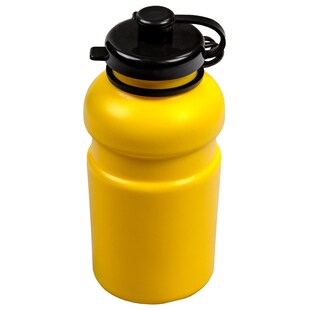 Disney Trinkflasche Kinder Fahrrad Wasserflasche für Kinderfahrrad 125 ml PE Flasche Fahrradflasche gelb 