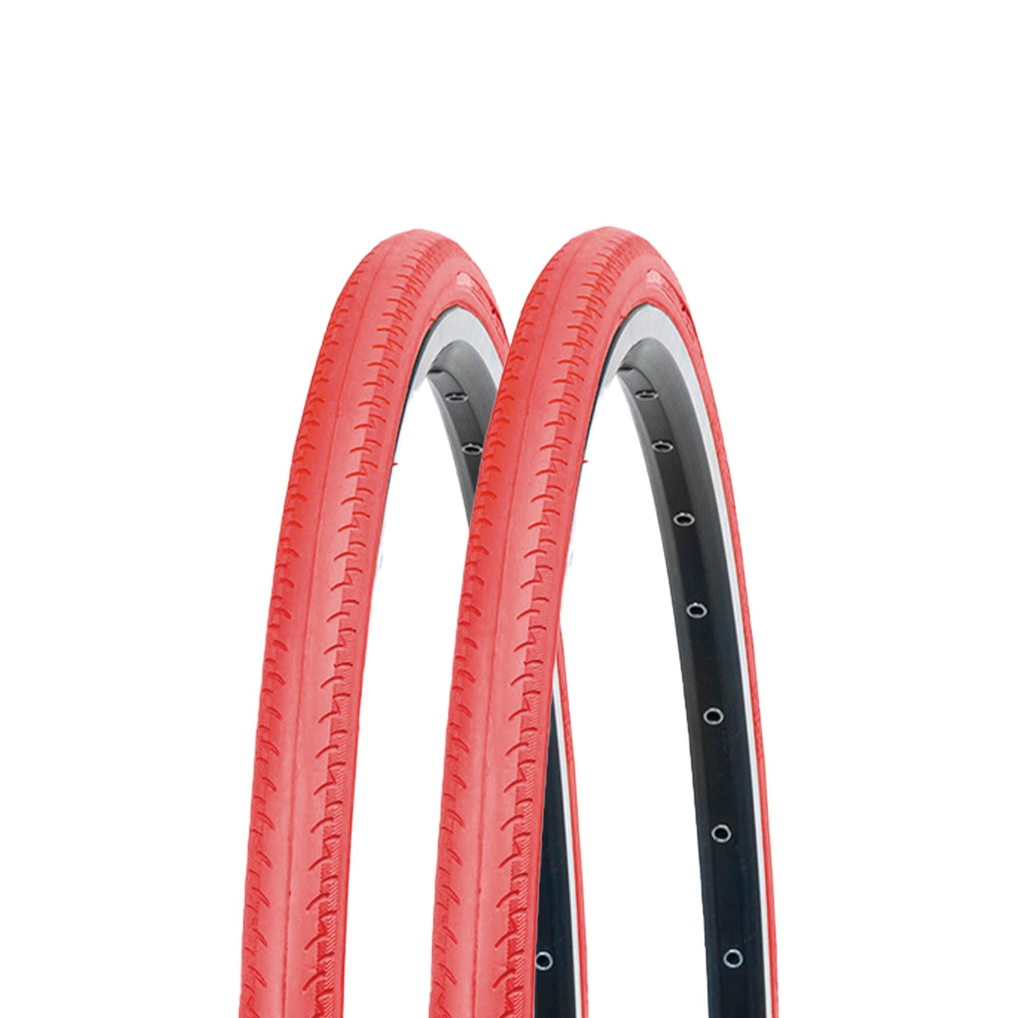 Kenda Kontender K-196 Fahrradreifen 28 x 1,0 Zoll bzw. 700 x 26c Fahrrad 2 Reifen rot 