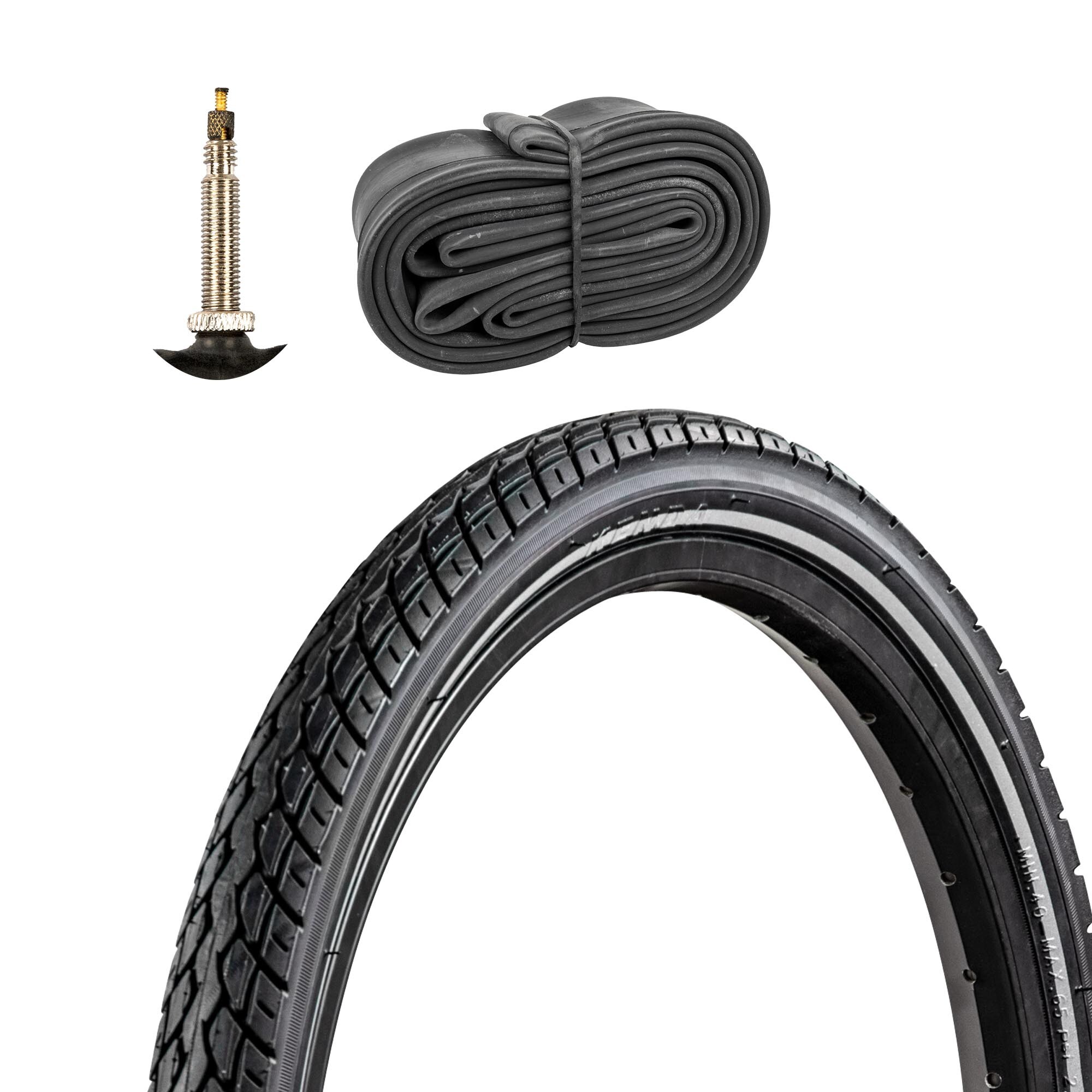 Z&uuml;ndapp Fahrradreifen 20 x 1,75 Zoll Z101 / Green 1.0 / ZF20 / ZF40 mit Reflexstreifen 1 Reifen mit 1 Schlauch FV 