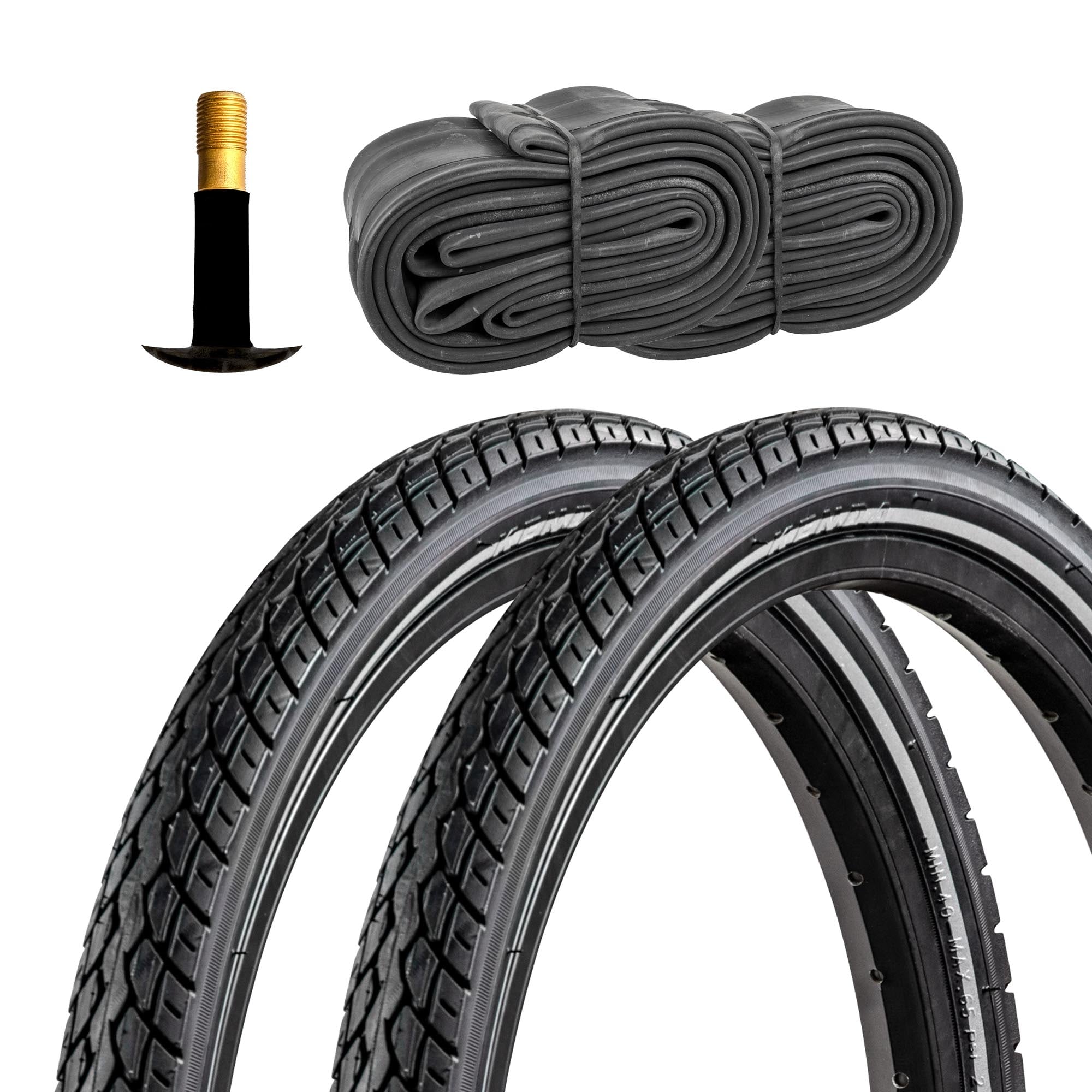 Z&uuml;ndapp Fahrradreifen 20 x 1,75 Zoll Z101 / Green 1.0 / ZF20 / ZF40 mit Reflexstreifen 2 Reifen mit 2 Schl&auml;uchen AV 