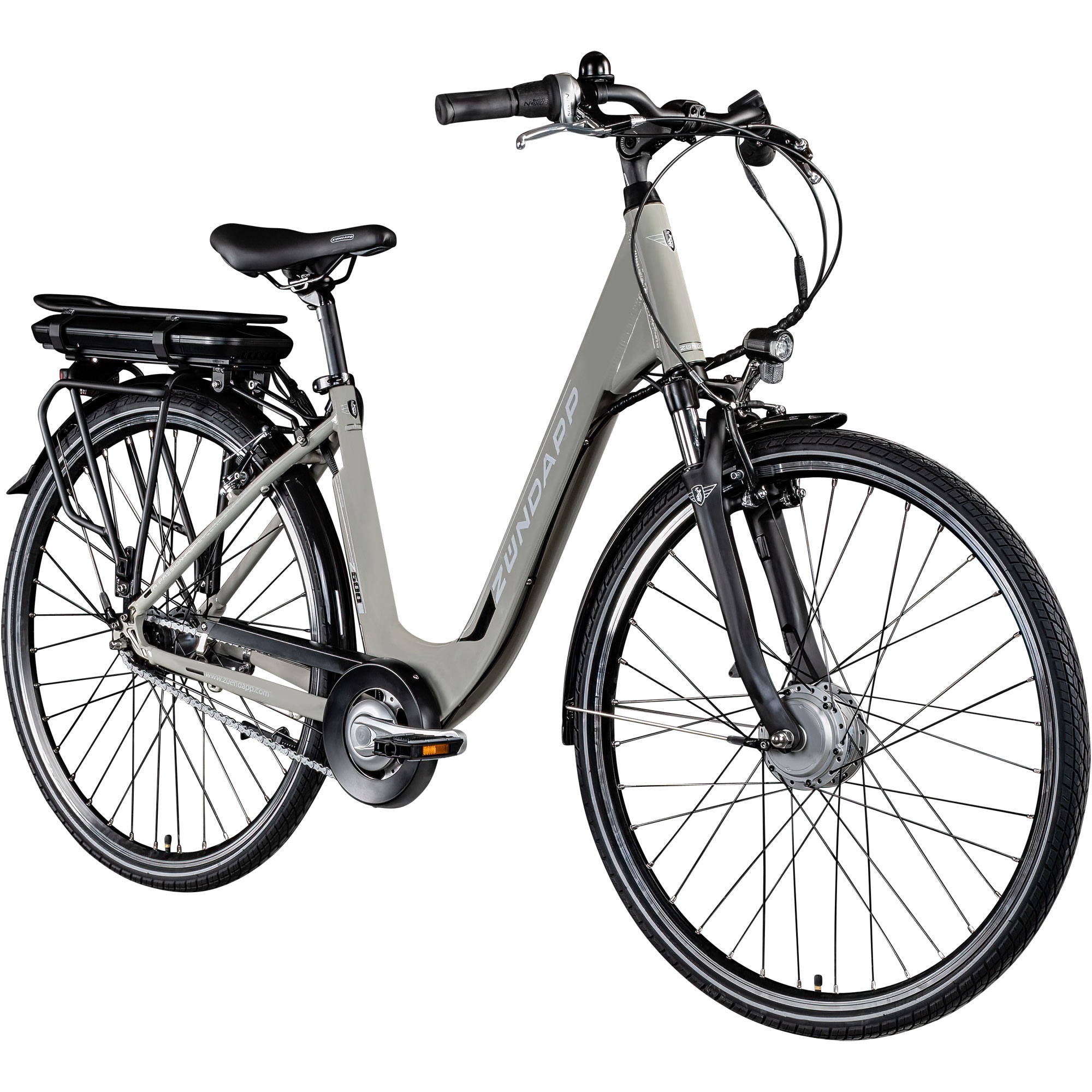 Z&uuml;ndapp Z600 City E Bike Damen 28 Zoll Elektrofahrrad 7 Gang Nabenschaltung 150 - 165 cm Elektro Damenfahrrad 