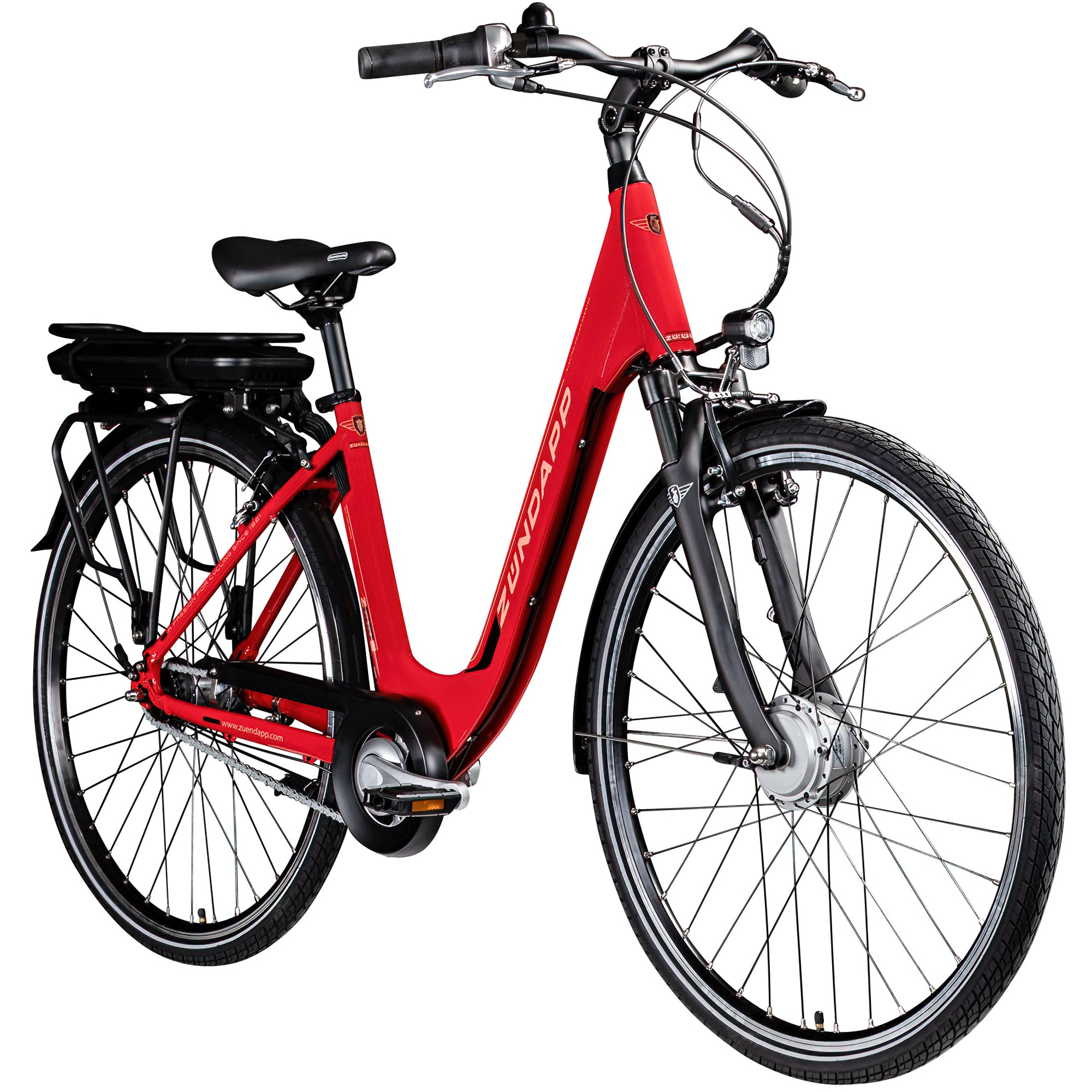 Z&uuml;ndapp Z600 City E Bike Damen 28 Zoll Elektrofahrrad 7 Gang Nabenschaltung 150 - 165 cm Elektro Damenfahrrad 
