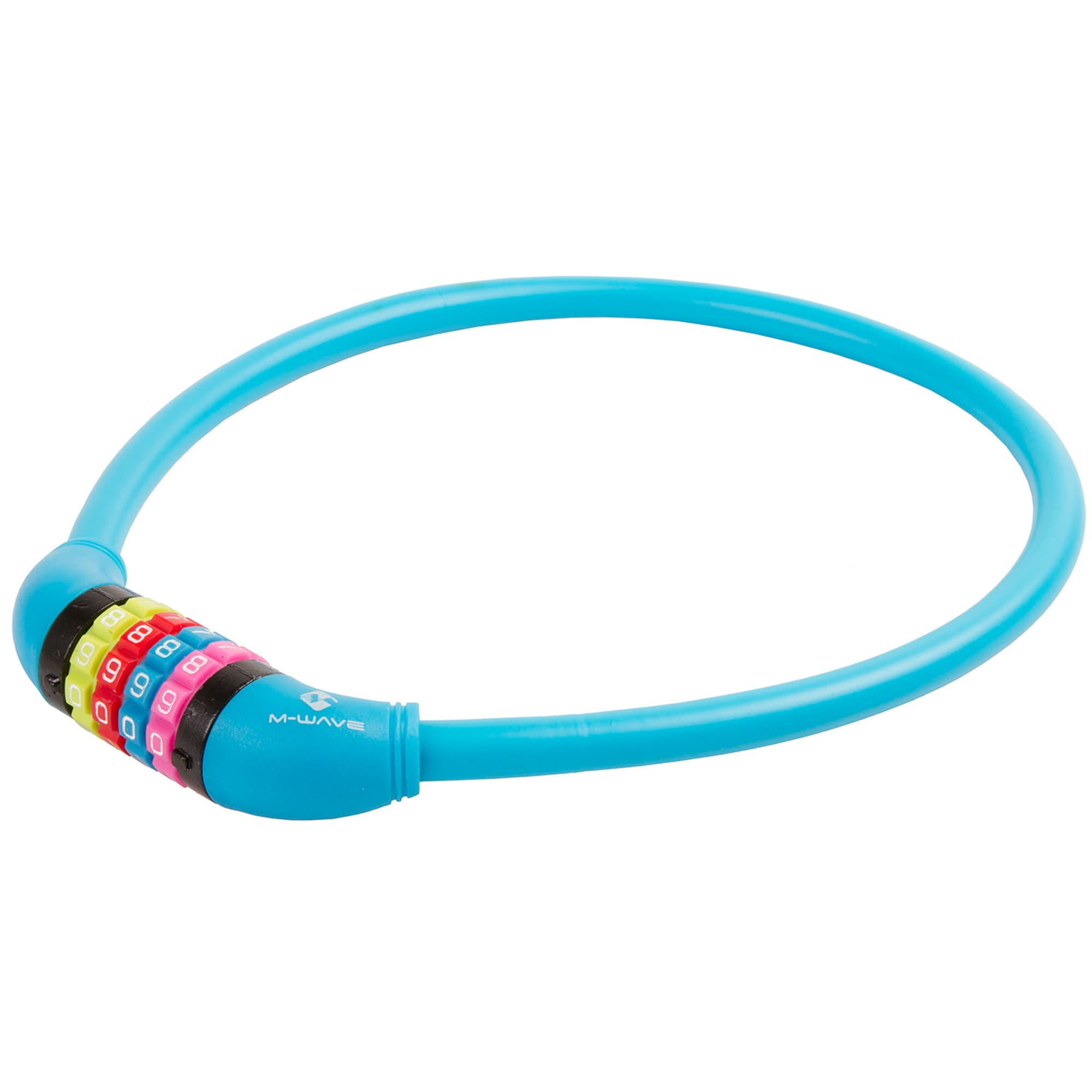 M-Wave DS 12.6,5 S Fahrradschloss Kinder Zahlenschloss blau 