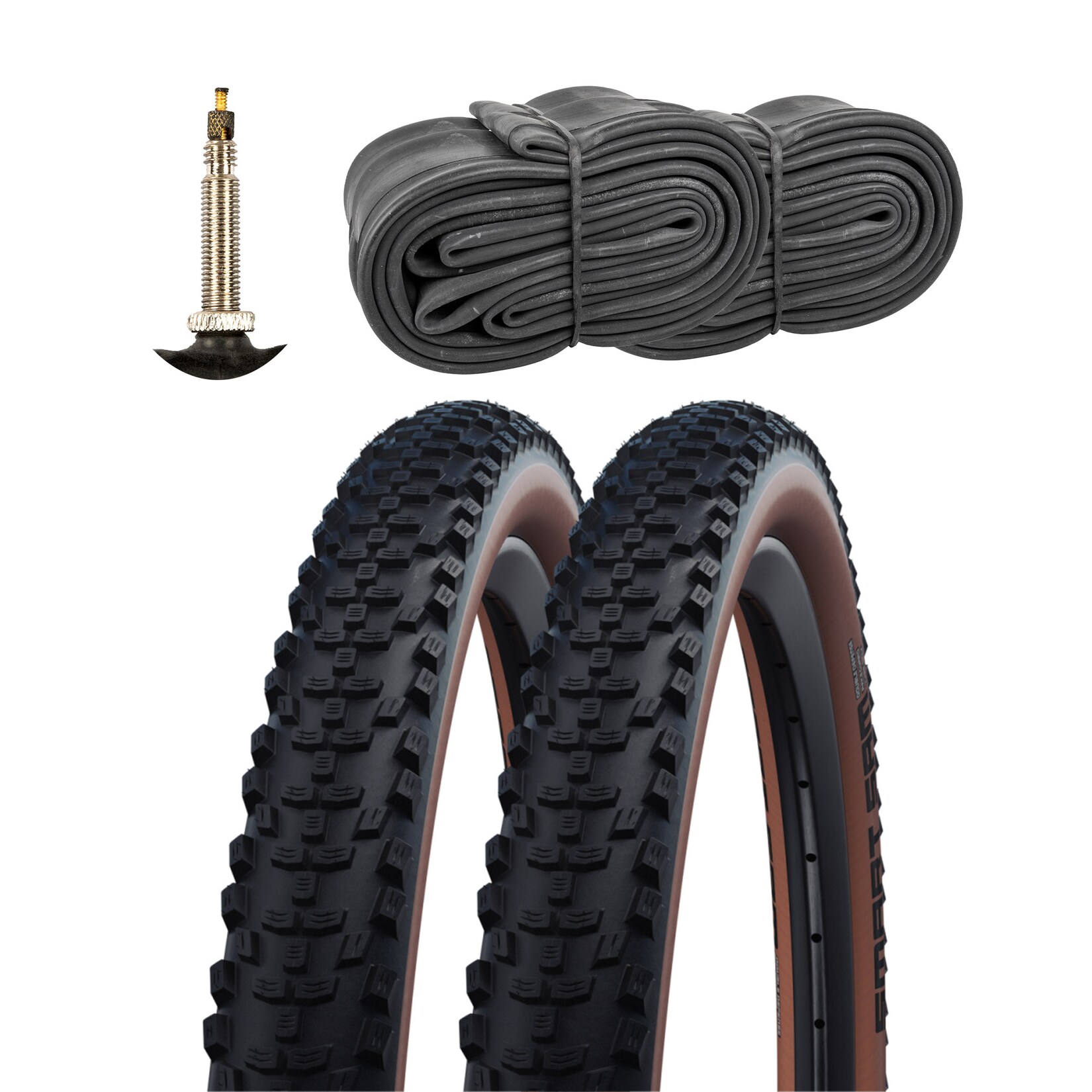 Smart Sam HS624 Fahrradreifen Addix Performance Fahrradmantel Fahrrad MTB 2 Reifen mit Schläuchen FV