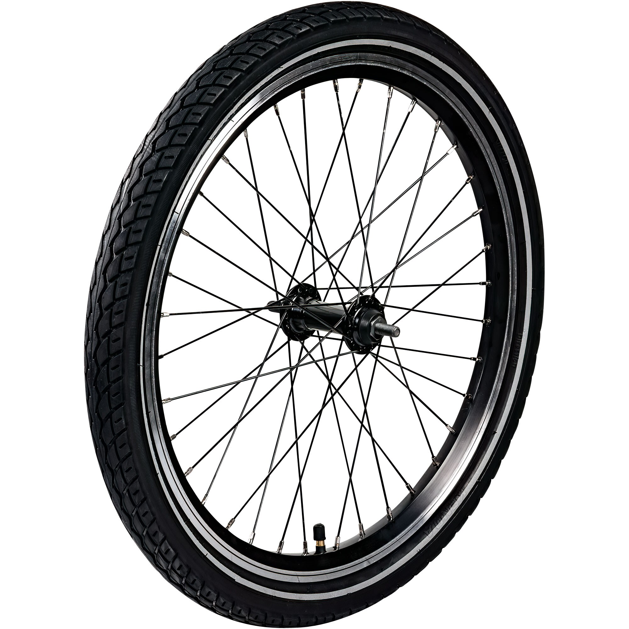 Z&uuml;ndapp Green 1.0 Z101 Vorderrad 20 x 1,75" Laufrad vorne Komplettrad Kenda Stra&szlig;enreifen 