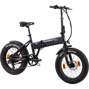 Schiano E-Boss E Bike Klapprad 20 Zoll Pedelec 155 - 185 cm Elektrofaltrad Fatbike 345 Wh Klappfahrrad Elektrofahrrad 