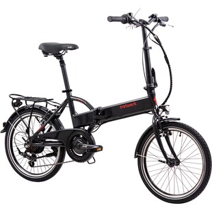 Tretwerk Carter E Bike Klapprad 20 Zoll Pedelec 150 - 180 cm Elektrofahrrad mit 7 Gängen StVZO Klappfahrrad 
