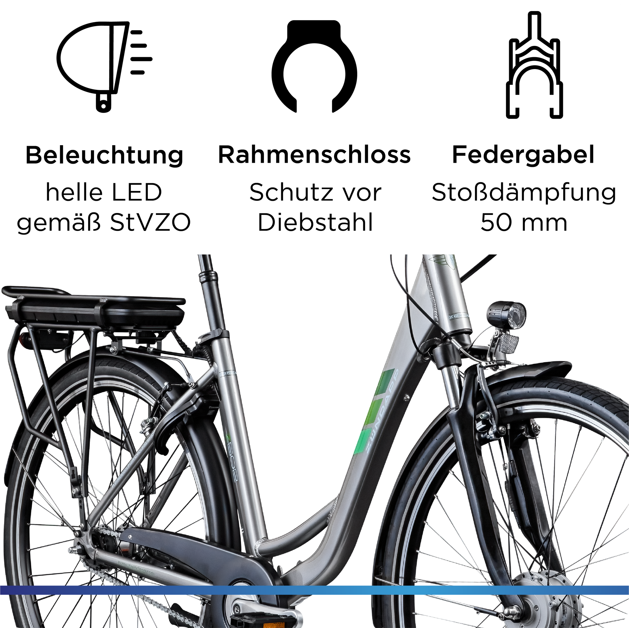 gefederte fahrradanhänger für hunde bis 40KG und Hundebuggy Active ONE 2in1 Hundeanhänger Gefedert Fahrrad Haustier Color:Steelgrey 26