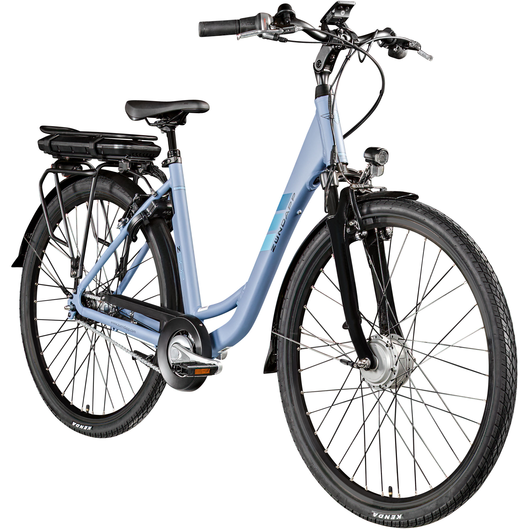Z&uuml;ndapp Z502 E Bike Damen 28 Zoll Pedelec 155-180 cm Elektrofahrrad dusty blue 50 cm 