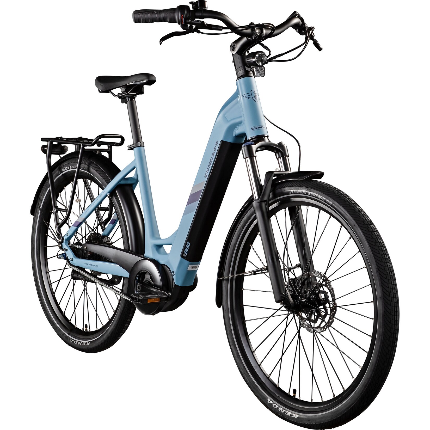X800 E Bike pastellblau