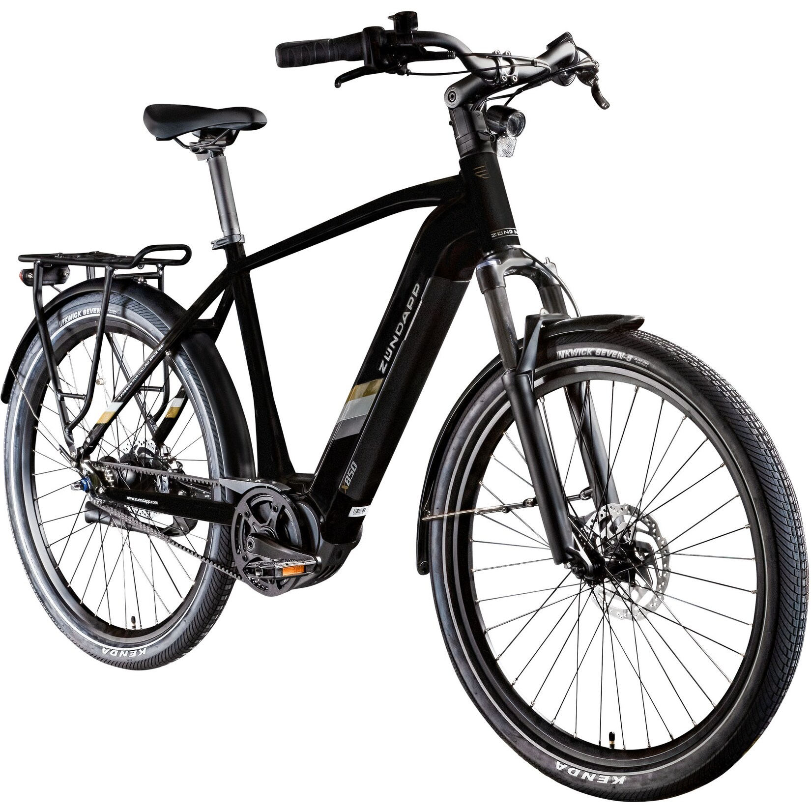 X850 Trekking E Bike schwarz