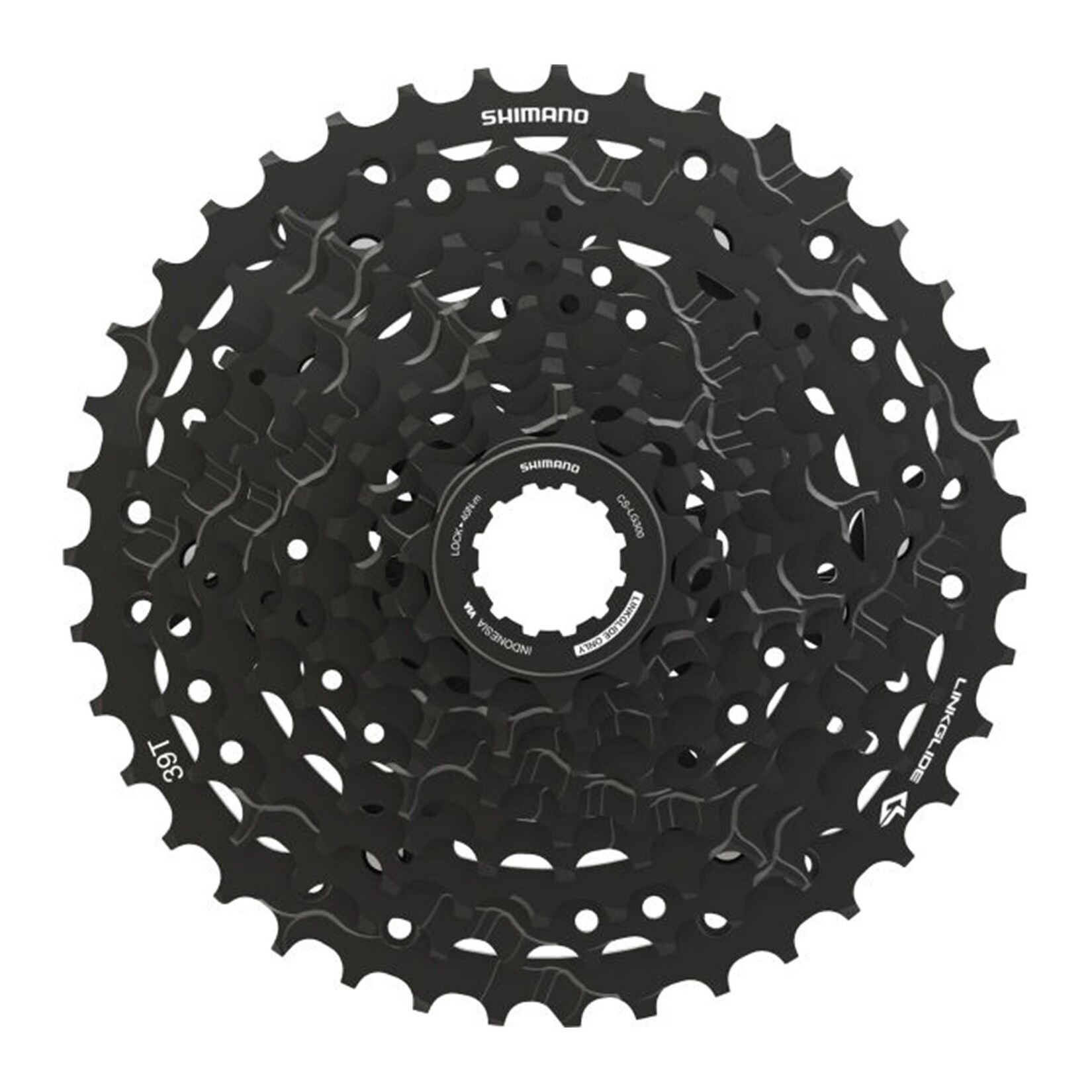 Cues CS-LG300-10 Fahrradkassette Zahnkranz MTB Kassette Freilauf Steckkassette HyperGlide 10-fach 11-39 Zähne