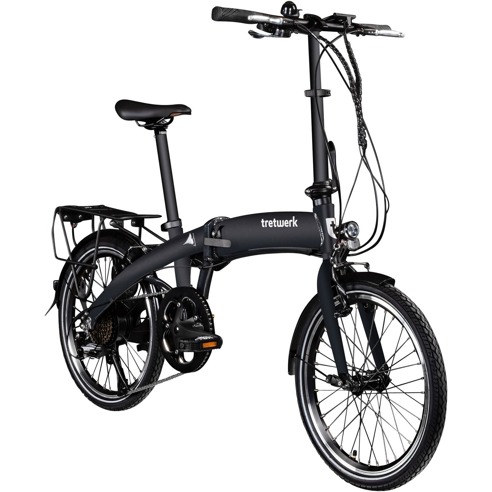 Akimbo E Bike 20 Zoll Klapprad Elektrofahrrad 360Wh 155 - 190 cm black sparkle