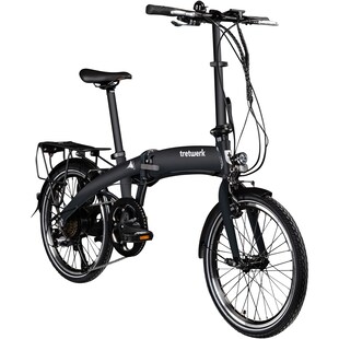 Tretwerk Akimbo E Bike 20 Zoll Klapprad Elektrofahrrad 360Wh 155 - 190 cm black sparkle 