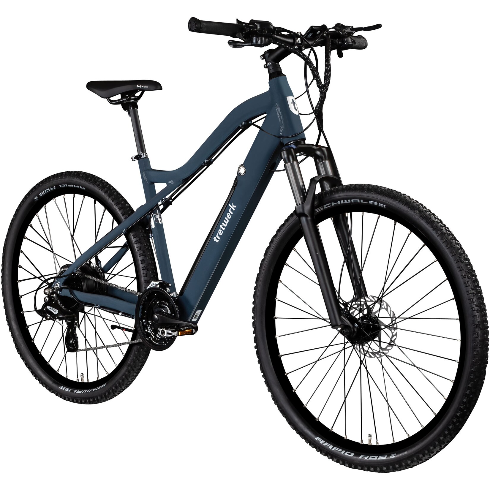 Commander Plus E-Bike E Mountainbike 29 Zoll Pedelec 170 - 190 cm Hardtail MTB azurblau