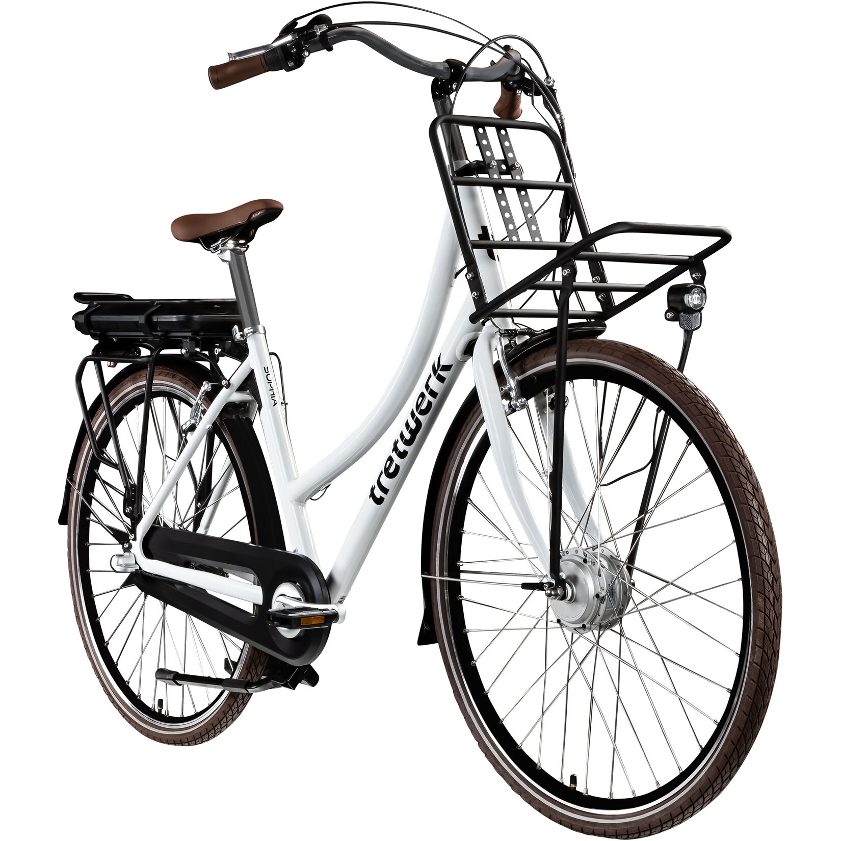 Sophia E Bike Damen Herren 28 Zoll Pedelec 3 Gang Elektrofahrrad mit 522 Wh Elektro Damenfahrrad Citybike mit Bluetooth und App