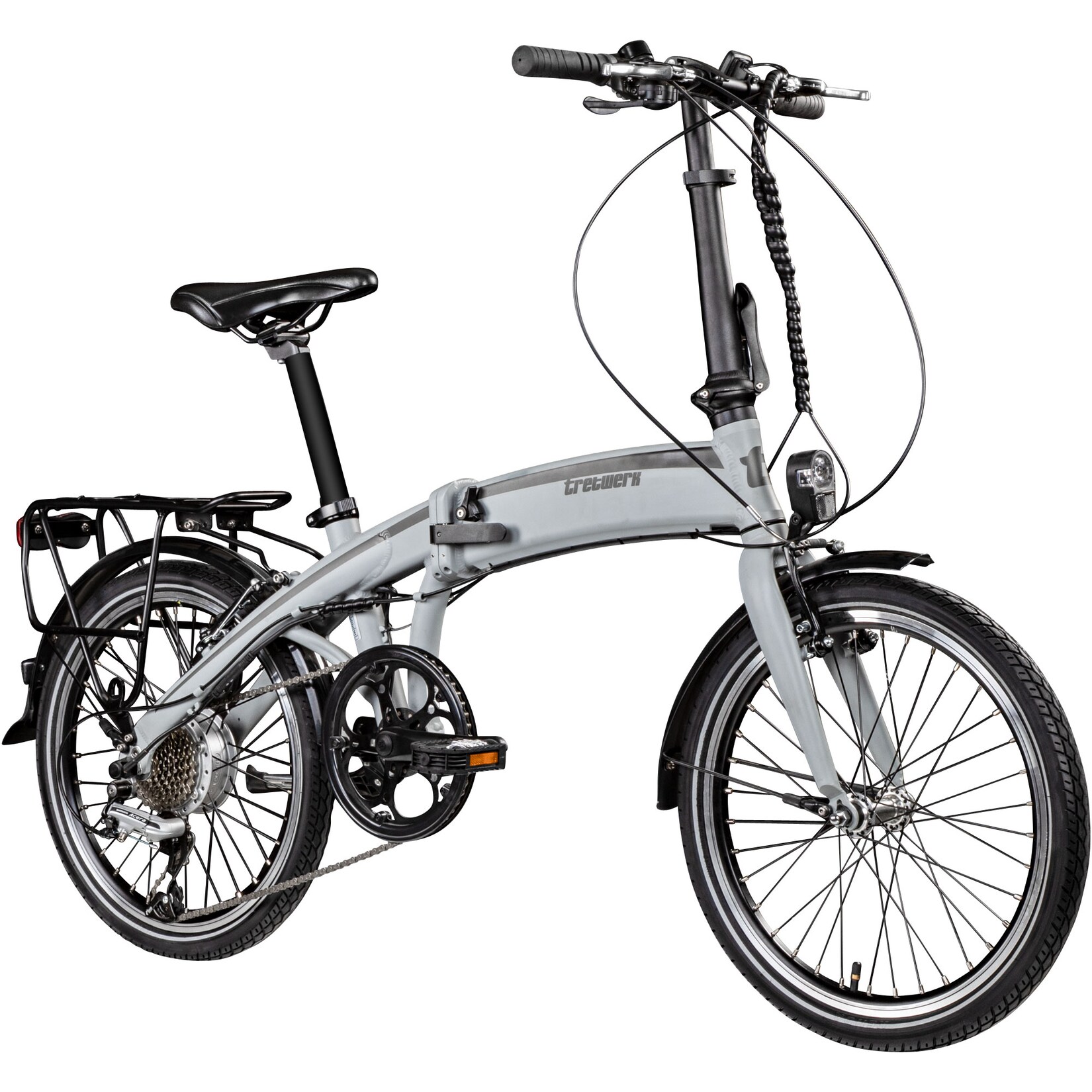 MetroCruze 20" E Bike Damen Elektro Klapprad 8 Gang Elektrofahrrad 312 Wh Pedelec 140-170cm Ebike Herren