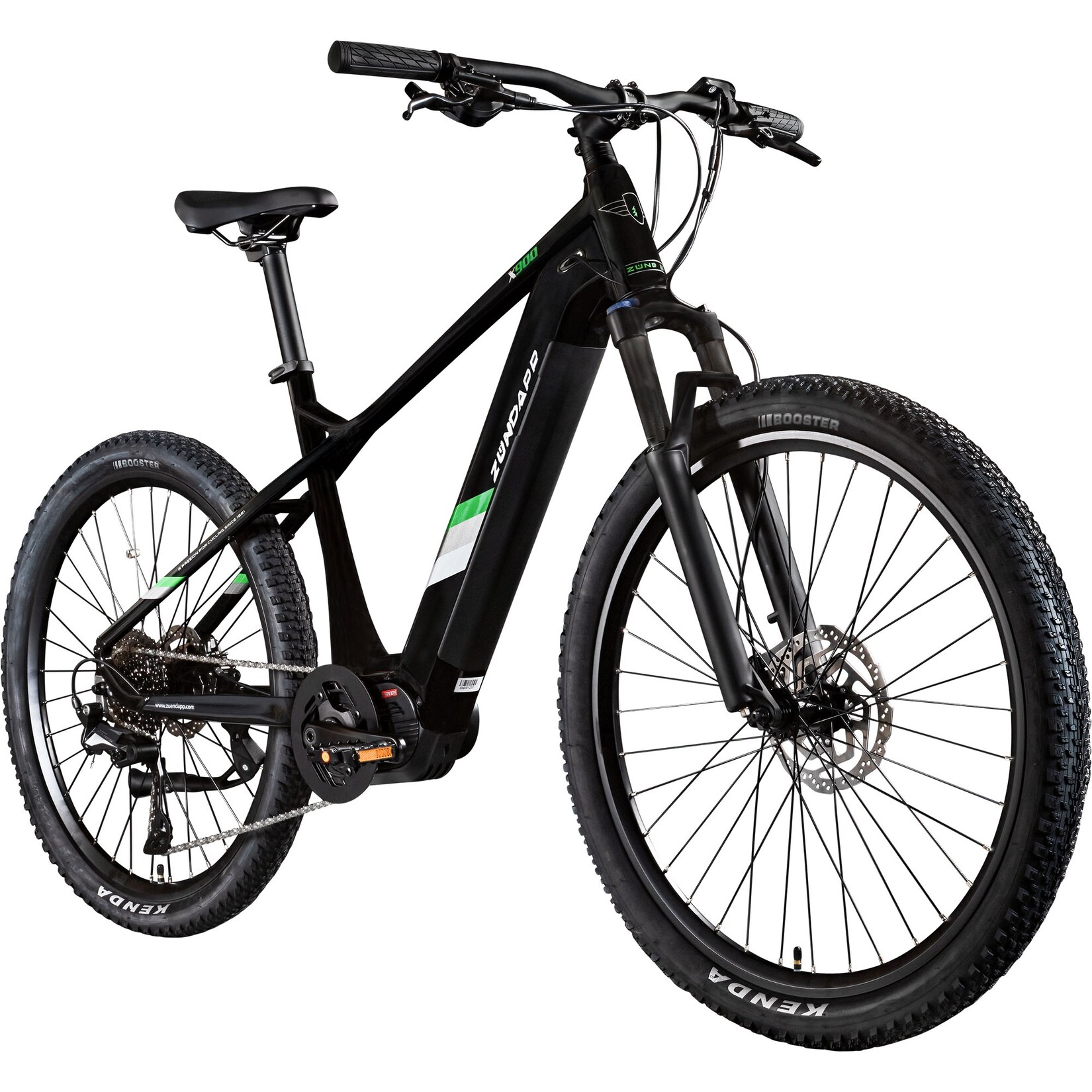 X900 E Bike Mountainbike 27,5 Zoll Pedelec Damen Herren 165-180 cm Elektrofahrrad schwarz