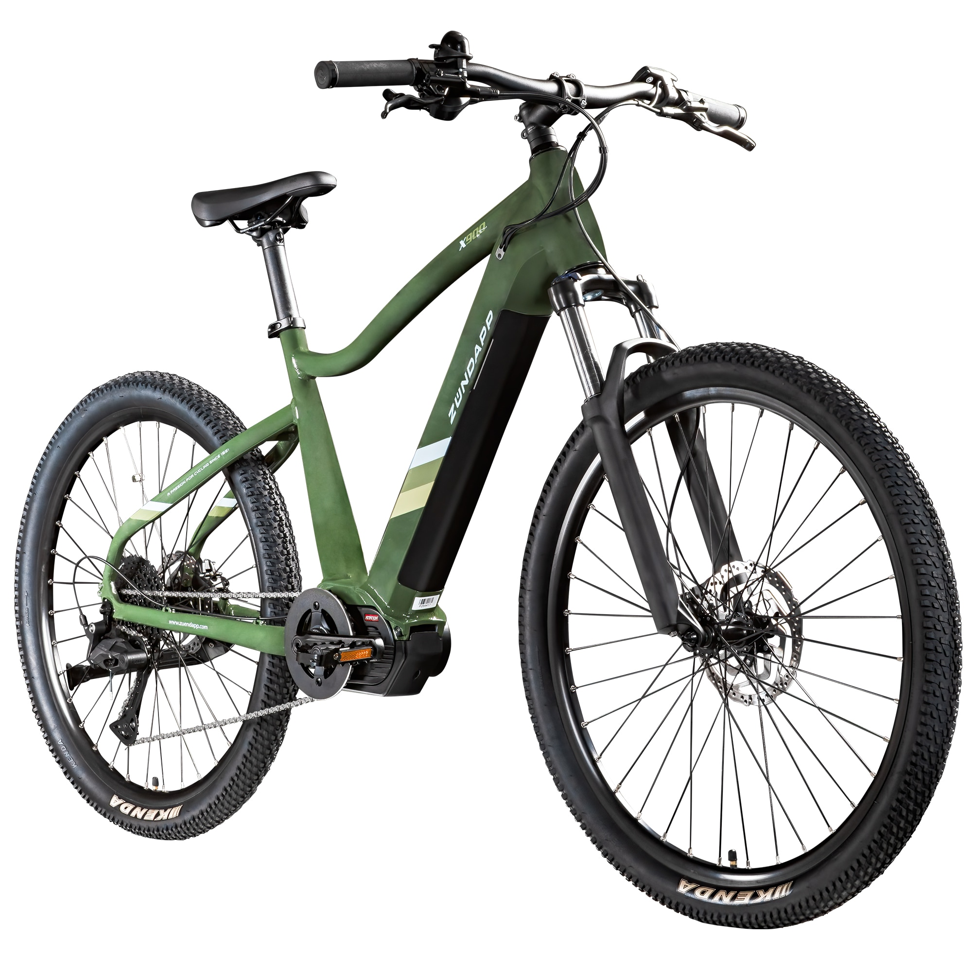 Z&uuml;ndapp X900 E Bike Mountainbike 27,5 Zoll Pedelec Damen Herren 165-180 cm Elektrofahrrad khaki 