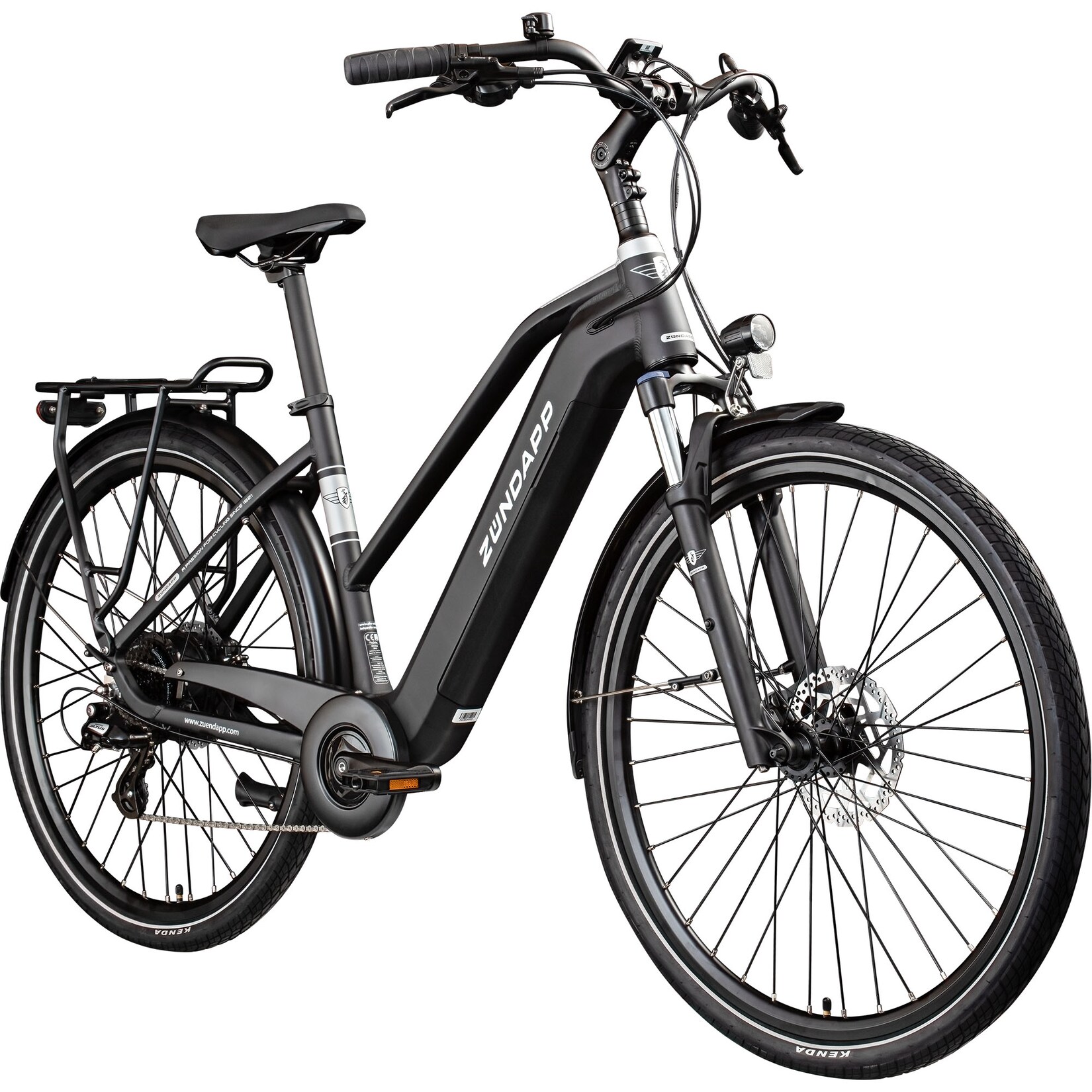 Zündapp Z810 E Bike Damen Trekkingrad ab 165 cm Elektrofahrrad 550 Wh Pedelec Trekking Rad Fahrrad mit 8 Gang und Beleuchtung StVZO