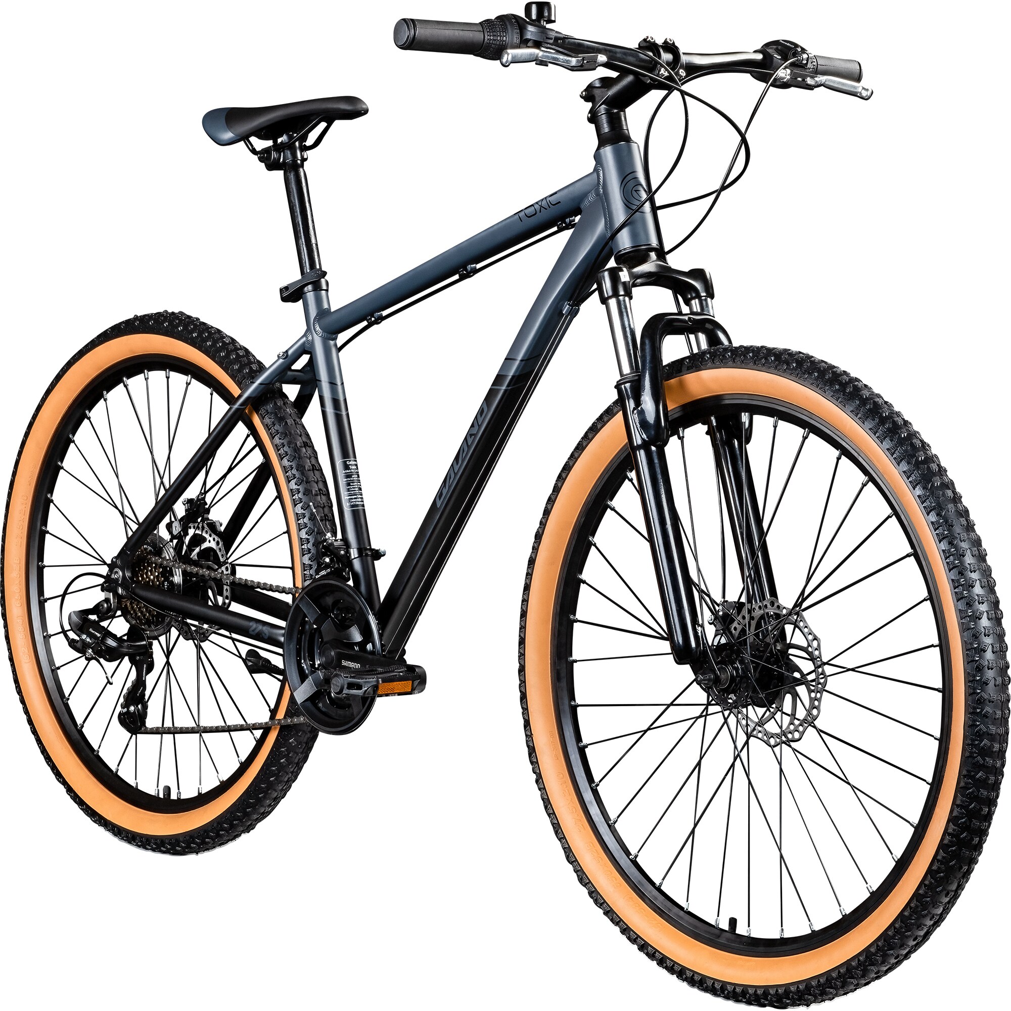 Galano Toxic 27,5 Zoll Mountainbike Hardtail 165 - 190 cm MTB f&uuml;r Damen und Herren 21 G&auml;nge 