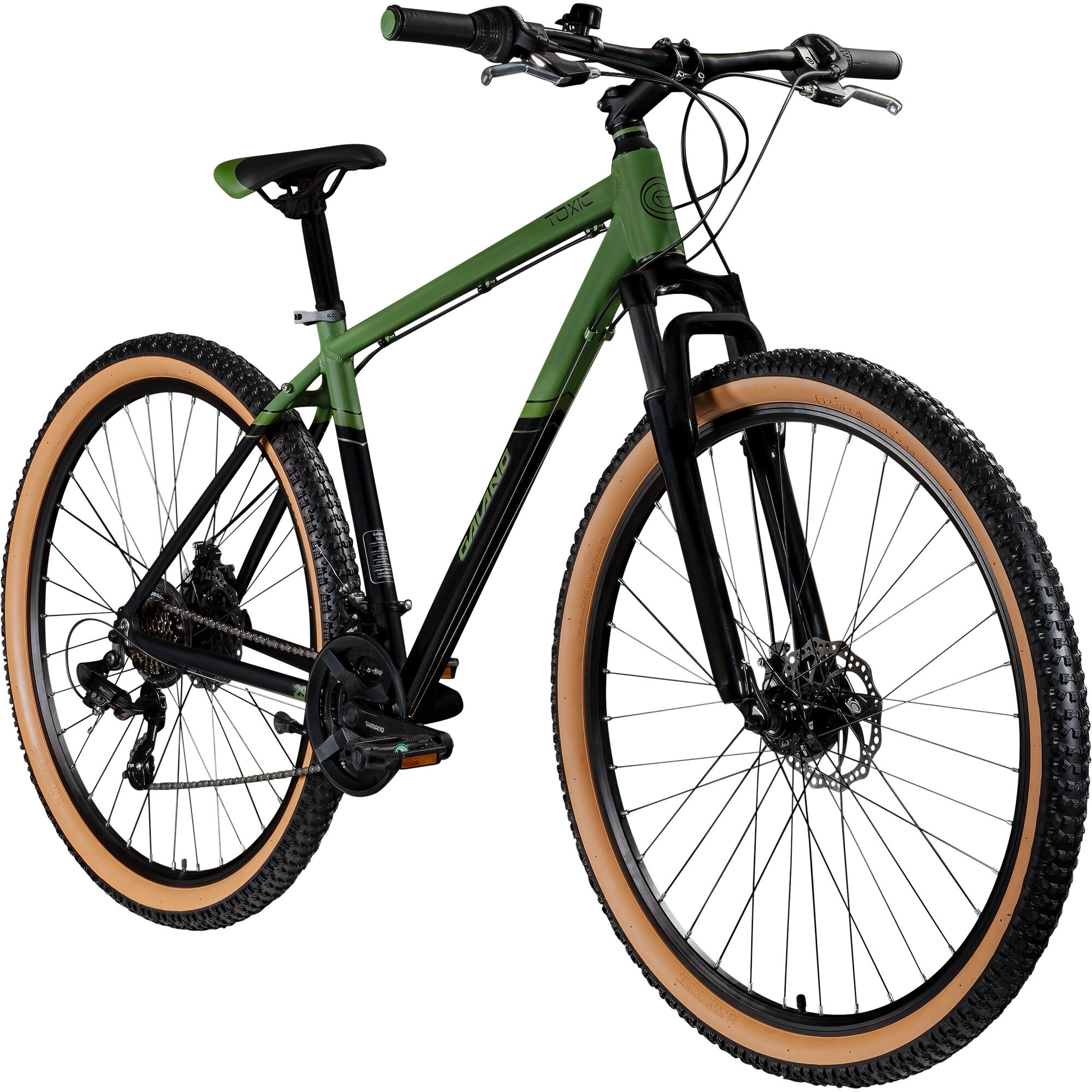 Galano Toxic Mountainbike Hardtail 29 Zoll 155 - 190 cm MTB Fahrrad 21 Gang Federgabel Scheibenbremsen 